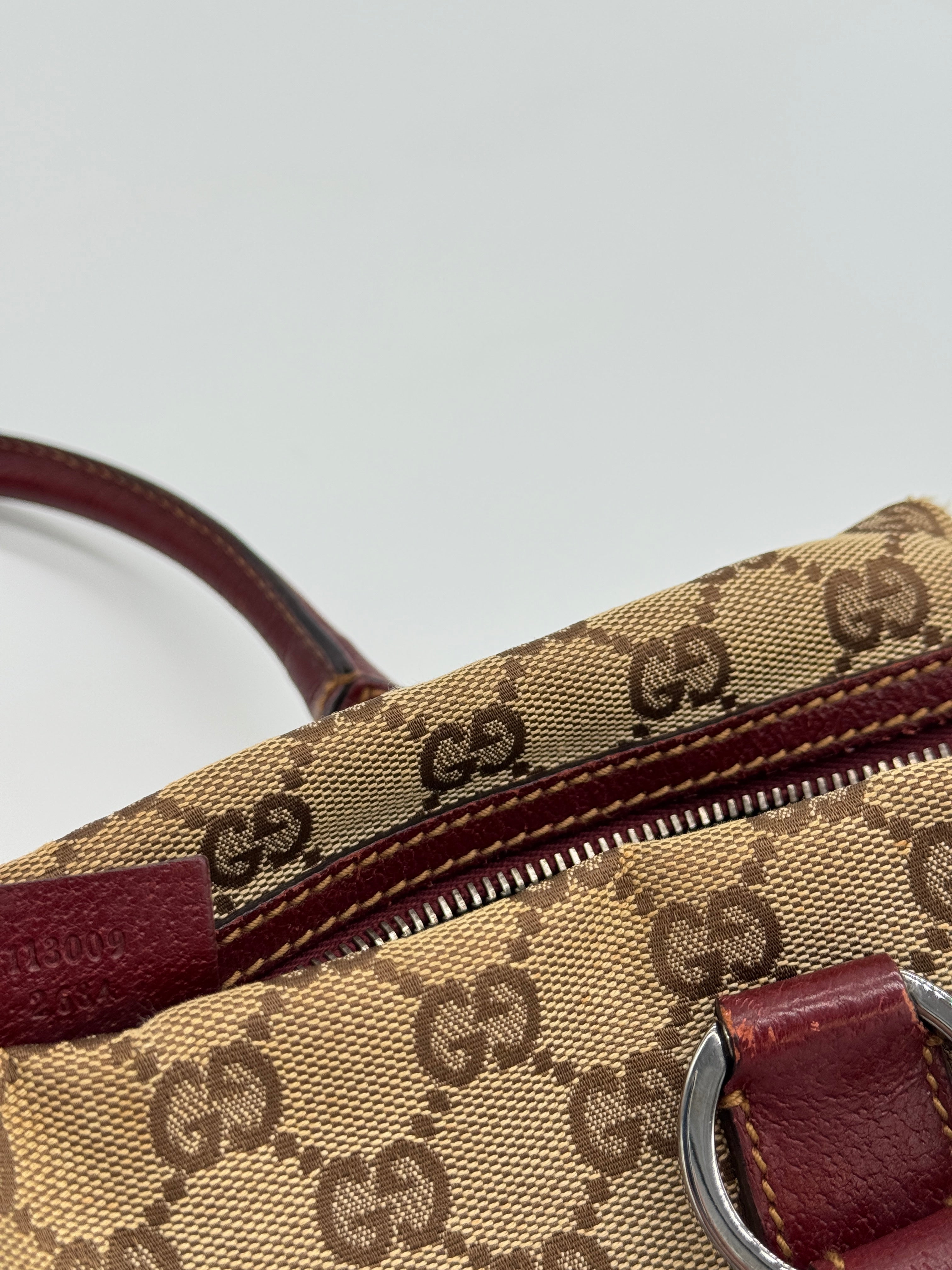 Gucci Canvas Top Handle