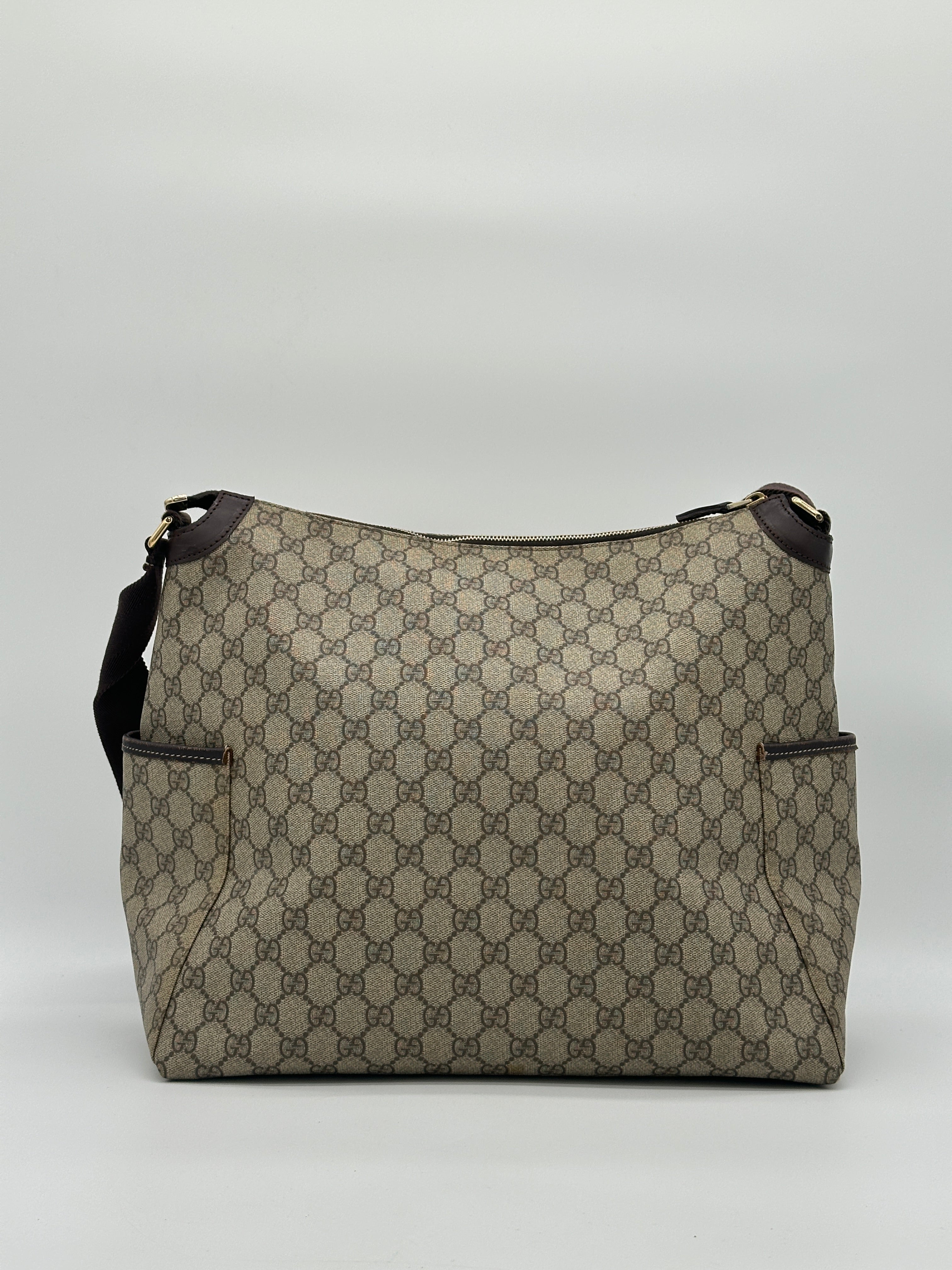 Gucci Canvas Diaper Bag