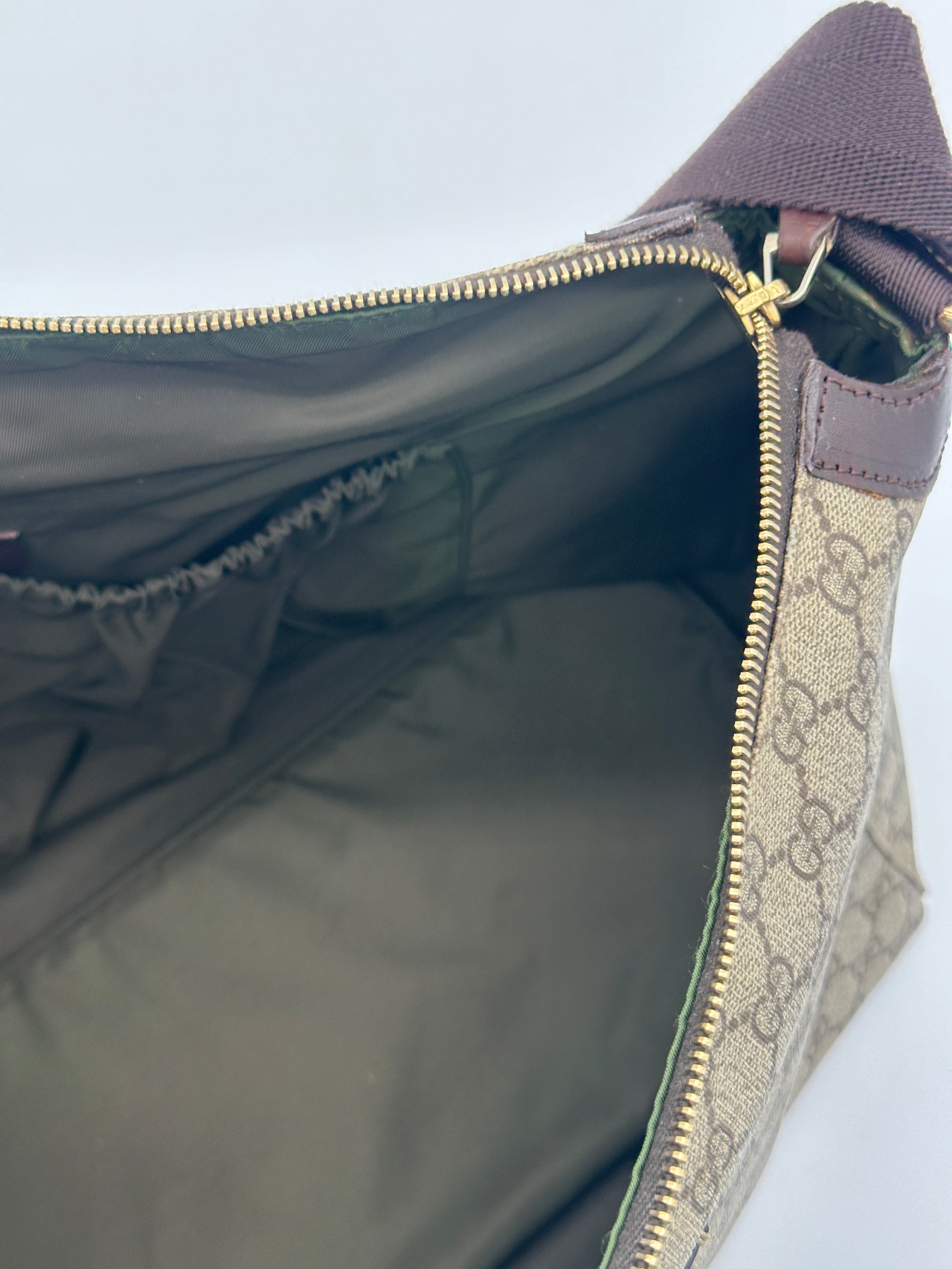 Gucci Canvas Diaper Bag