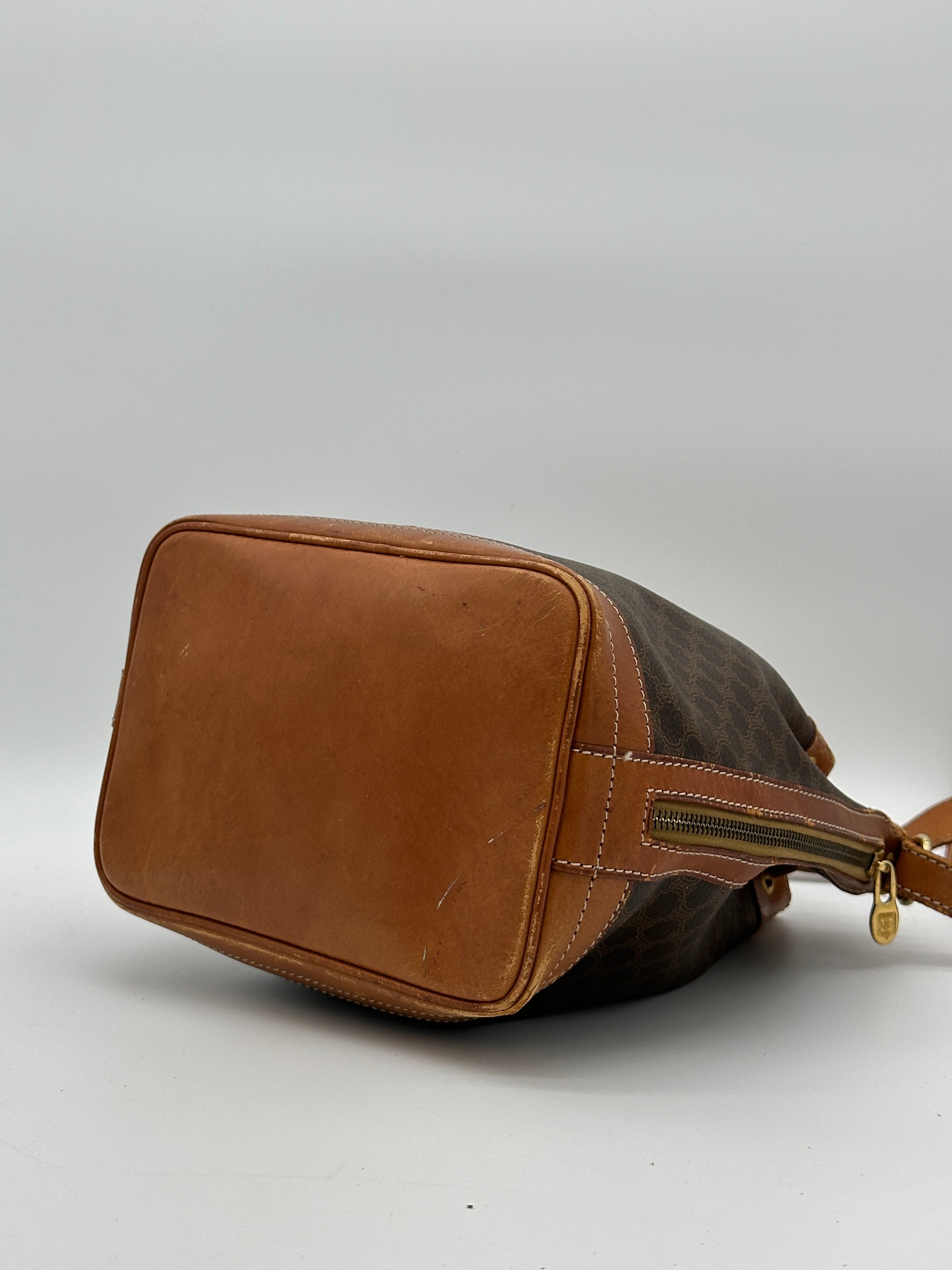 Céline Macadam Bucket Bag