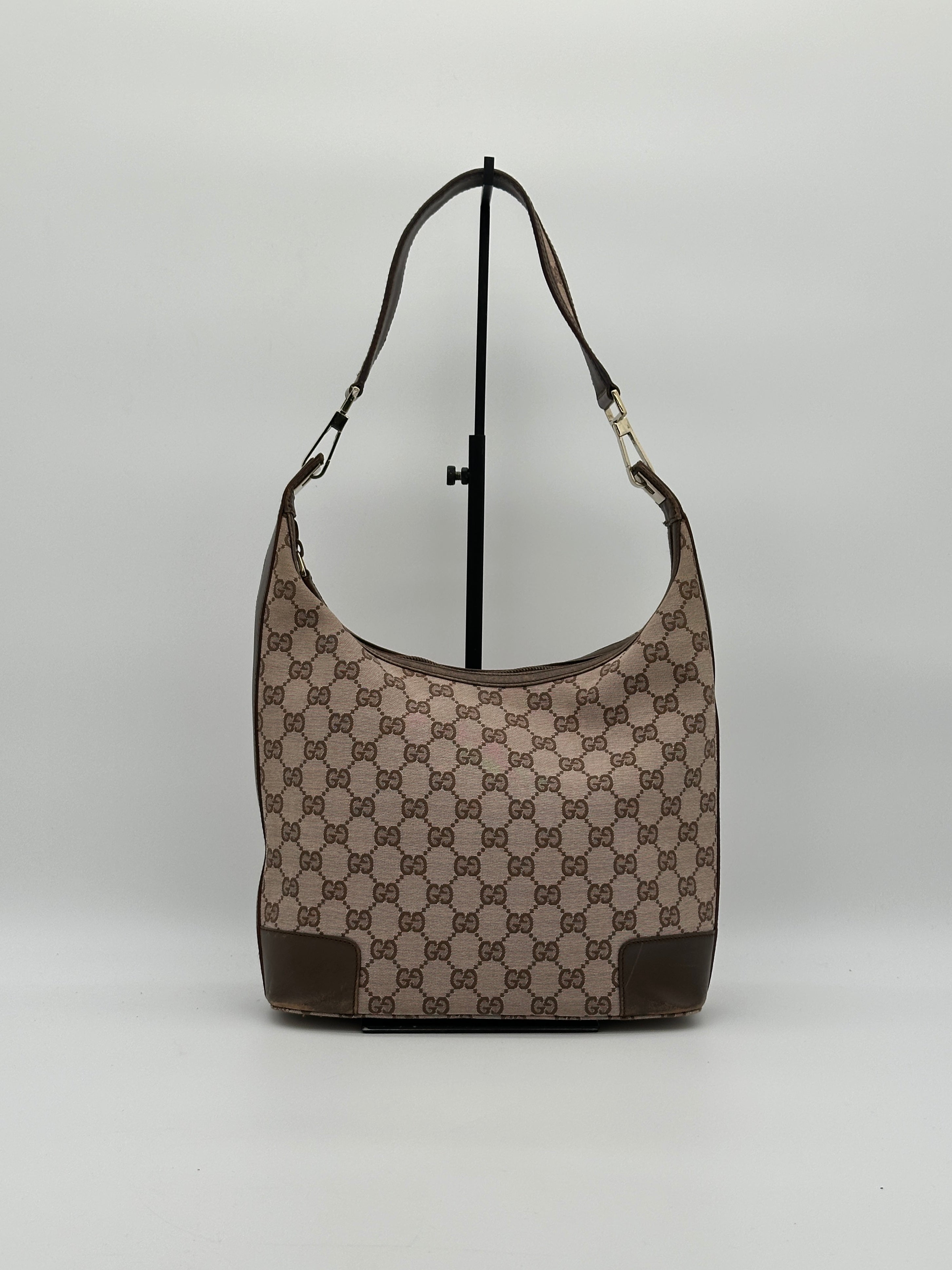 Gucci Canvas Hobo Bag