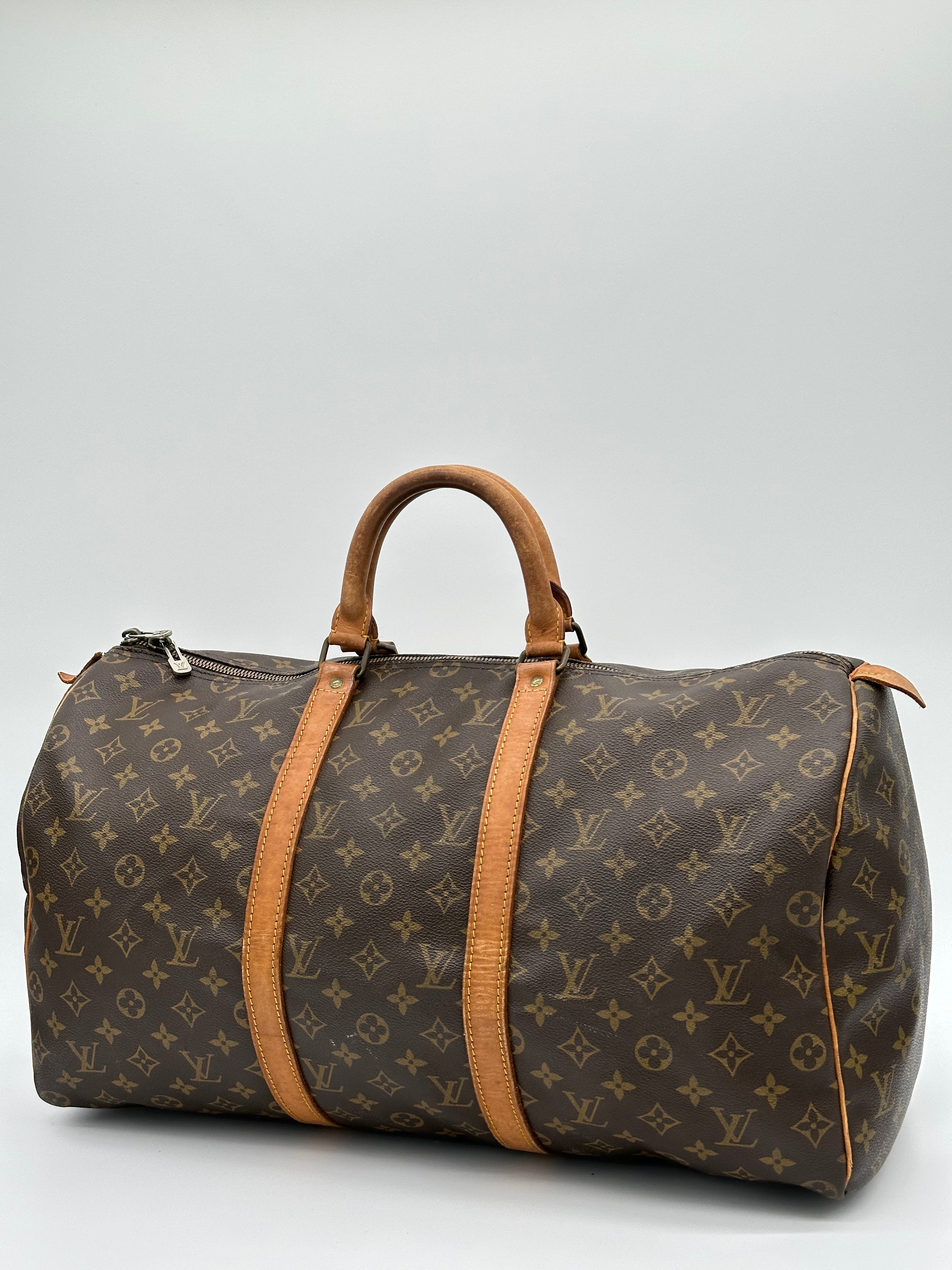 Pre-loved Louis Vuitton Keepall 50 | Pepper Luxury Vintage