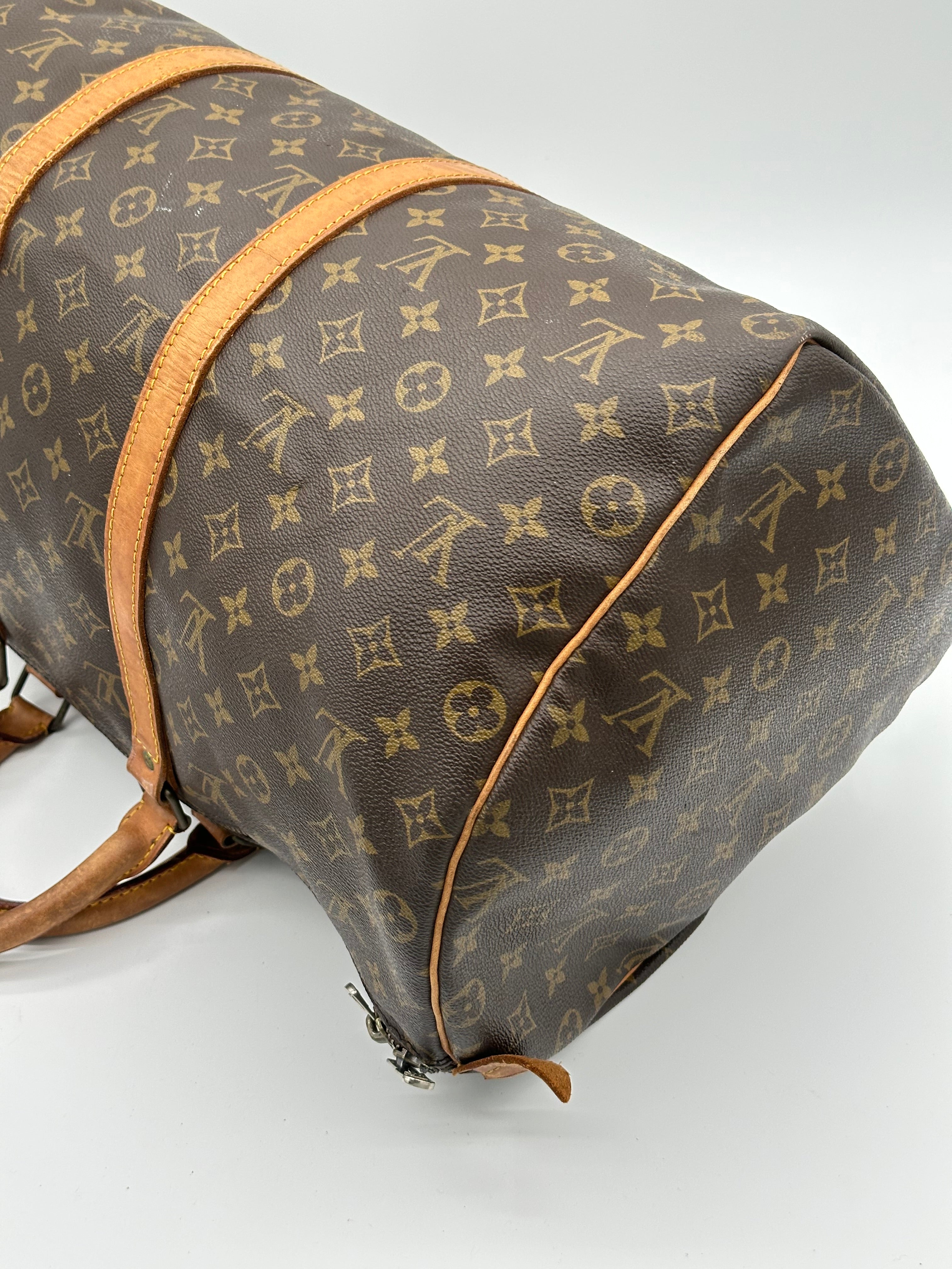 Pre-loved Louis Vuitton Keepall 50 | Pepper Luxury Vintage