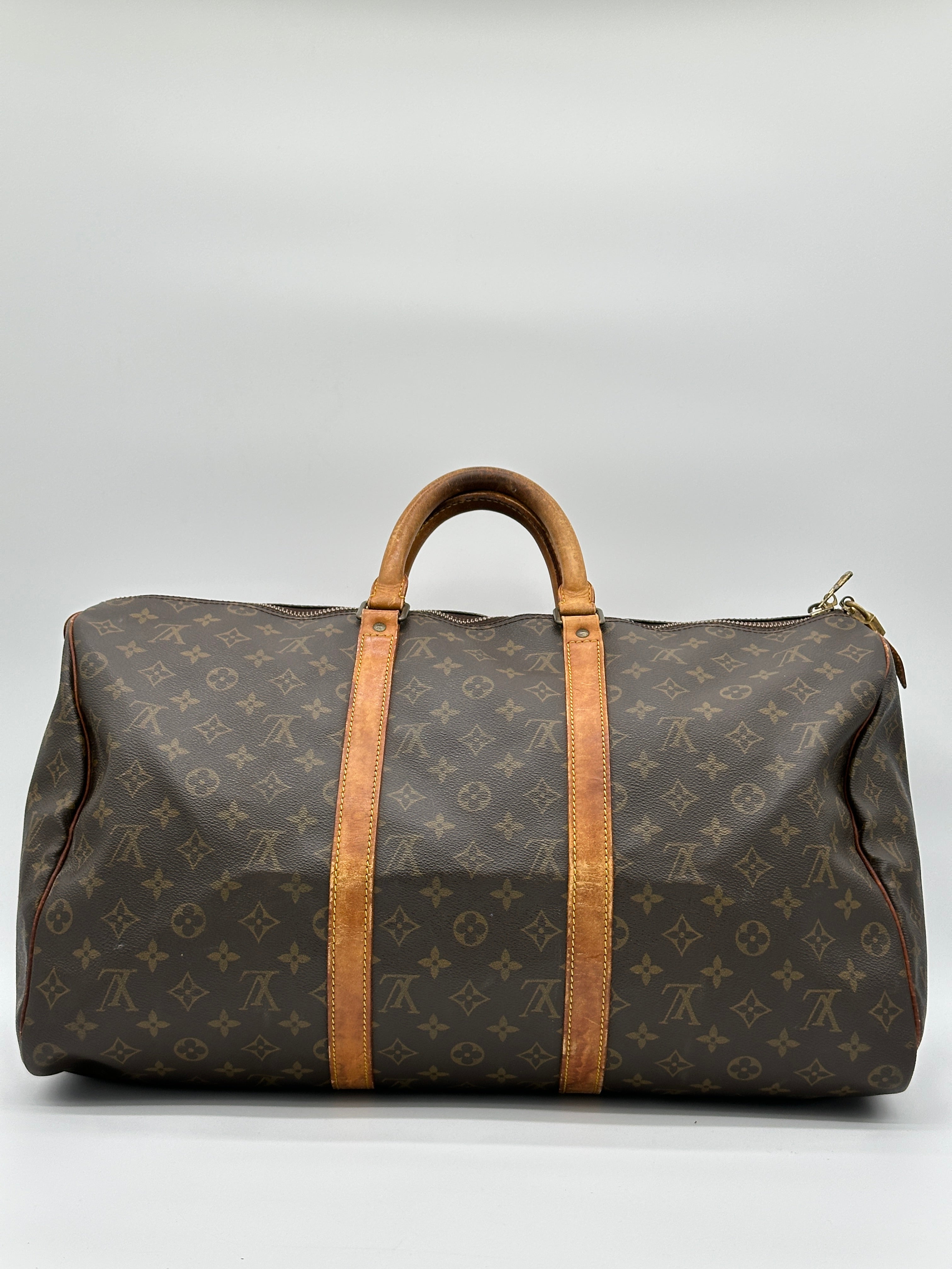 Pre-loved Louis Vuitton Keepall 50 | Pepper Luxury Vintage