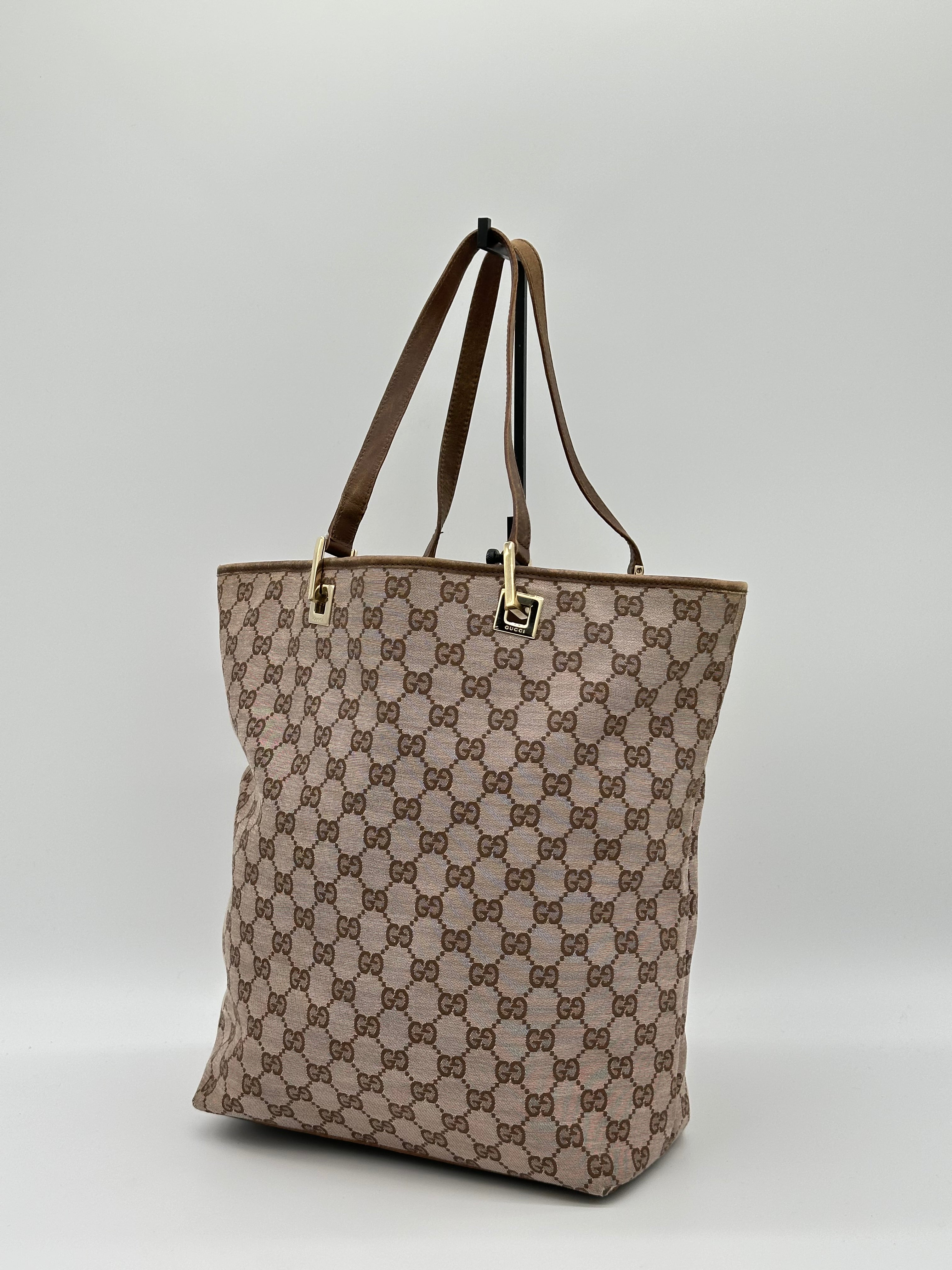 Gucci Canvas Tote Bag