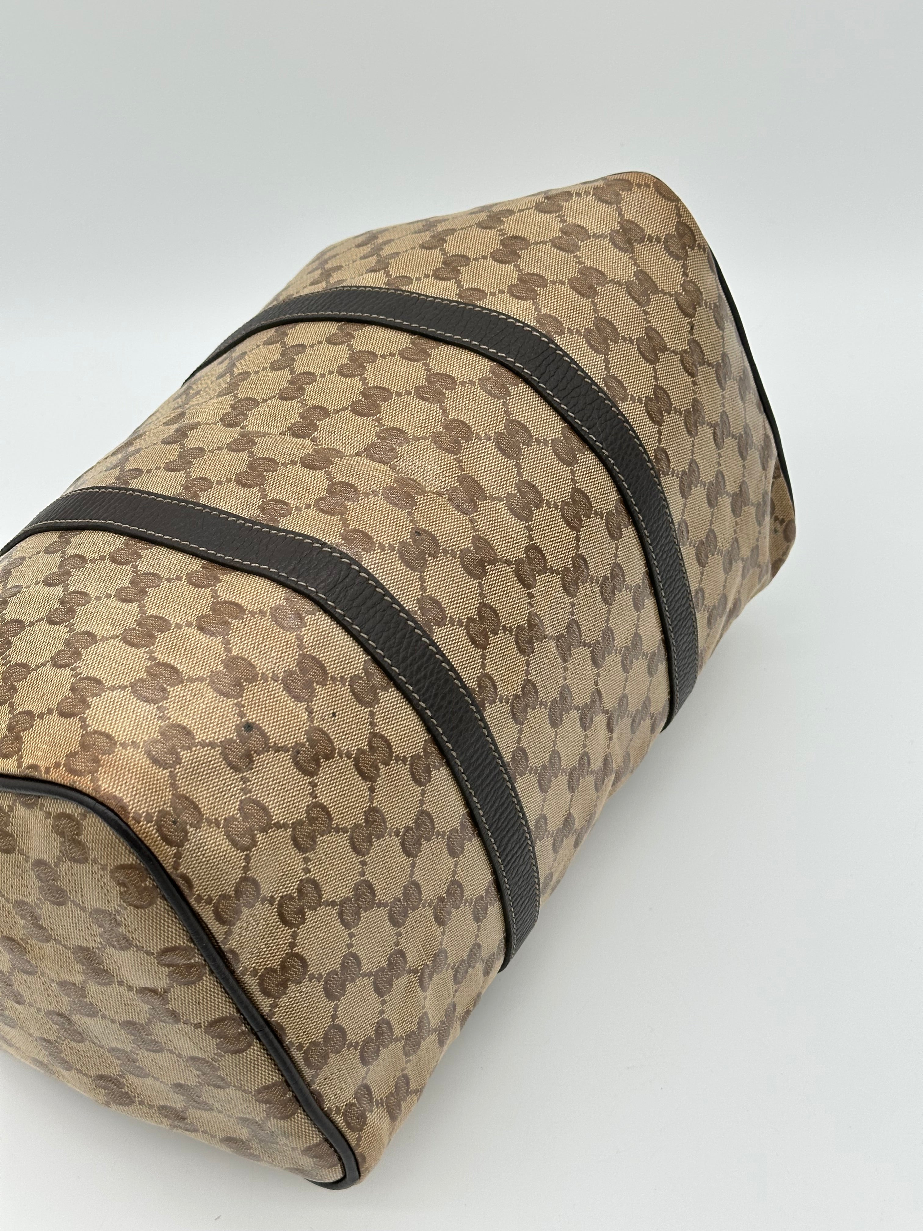 こ*ぺ様 CTHY #05 HIGH-END BOSTON BAG Gucci Crystal Boston 30 | Pepper Luxury Vintage