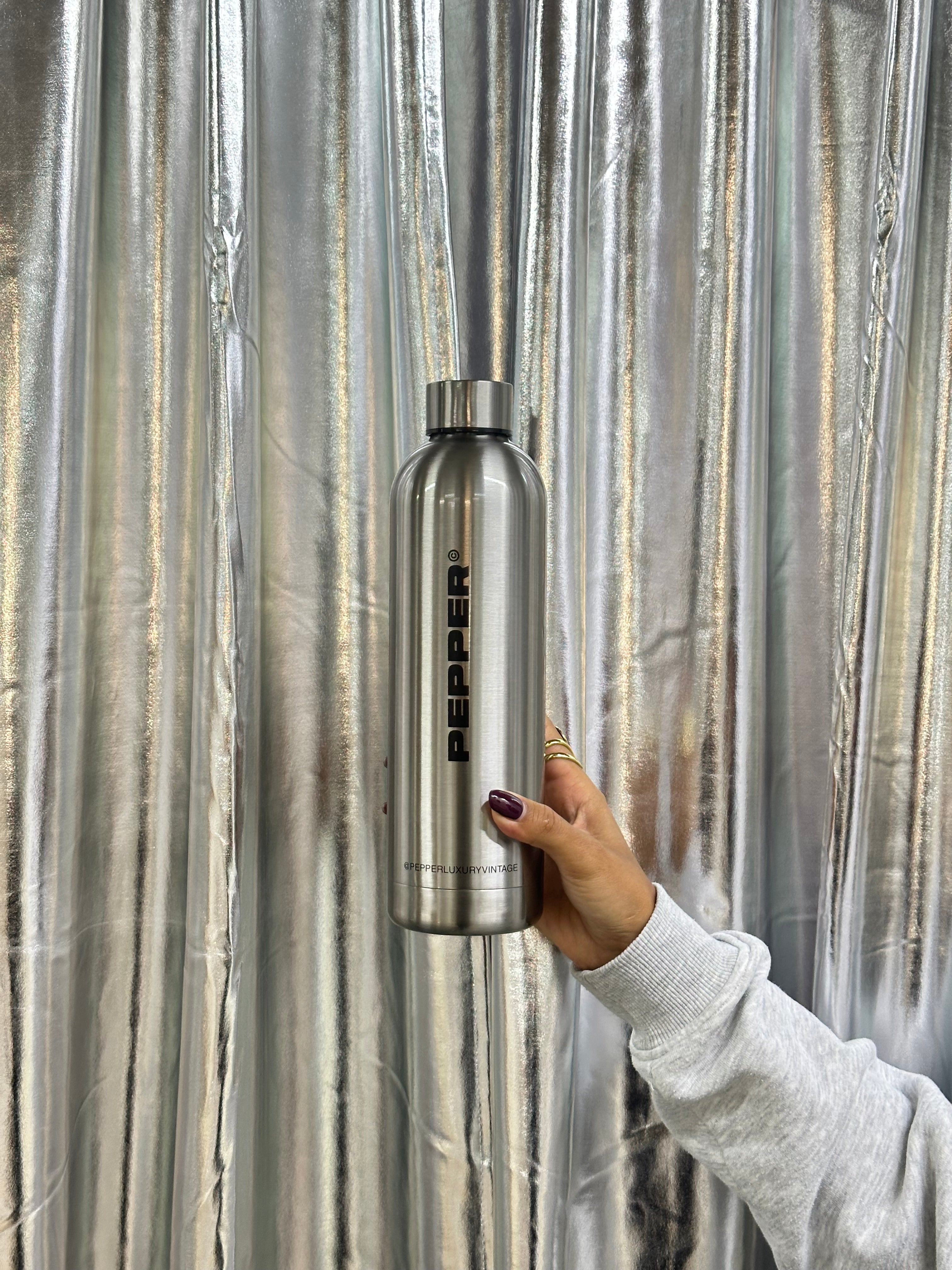 Pepper Stainless Steel Bottle - €24
