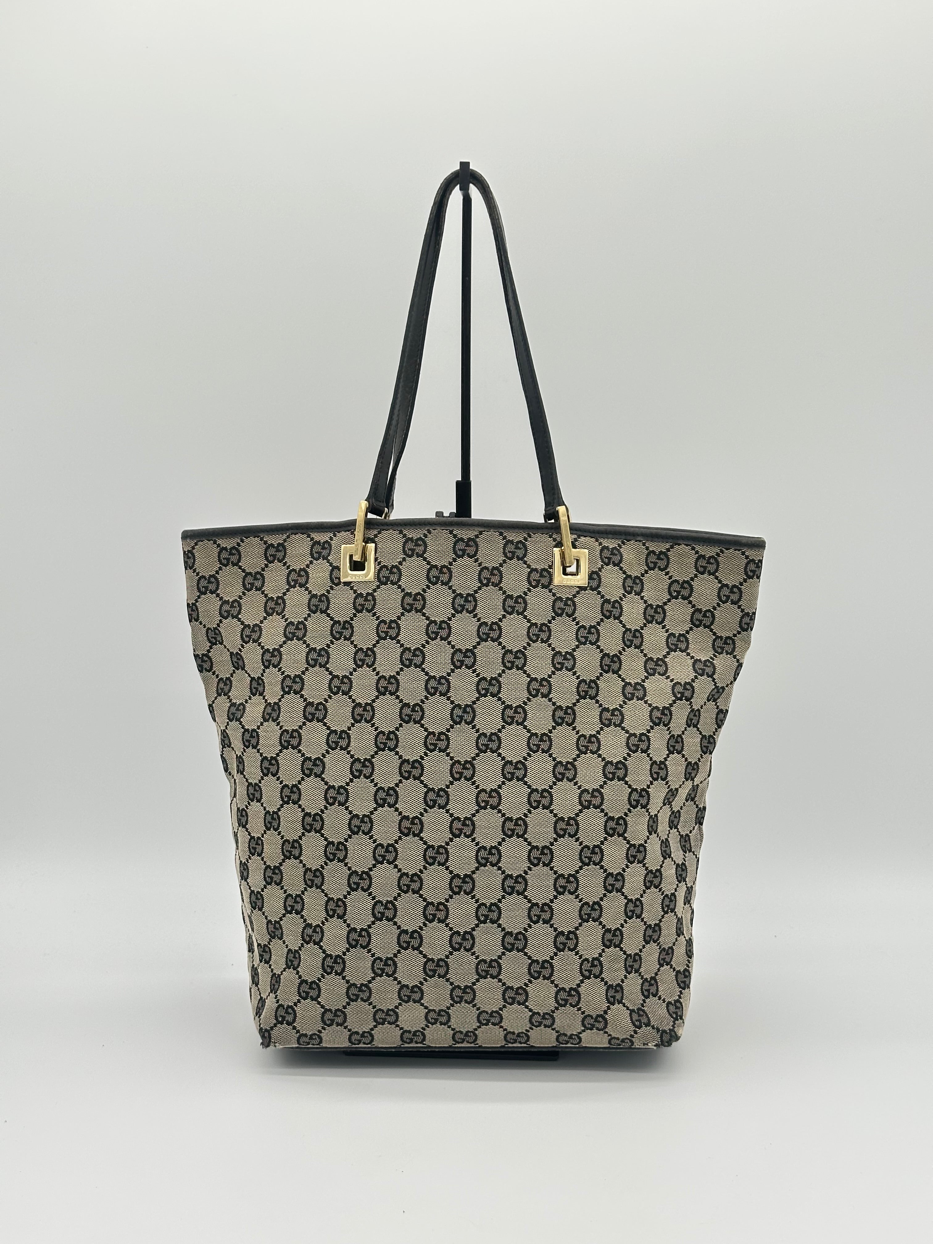 Gucci Canvas Tote Bag