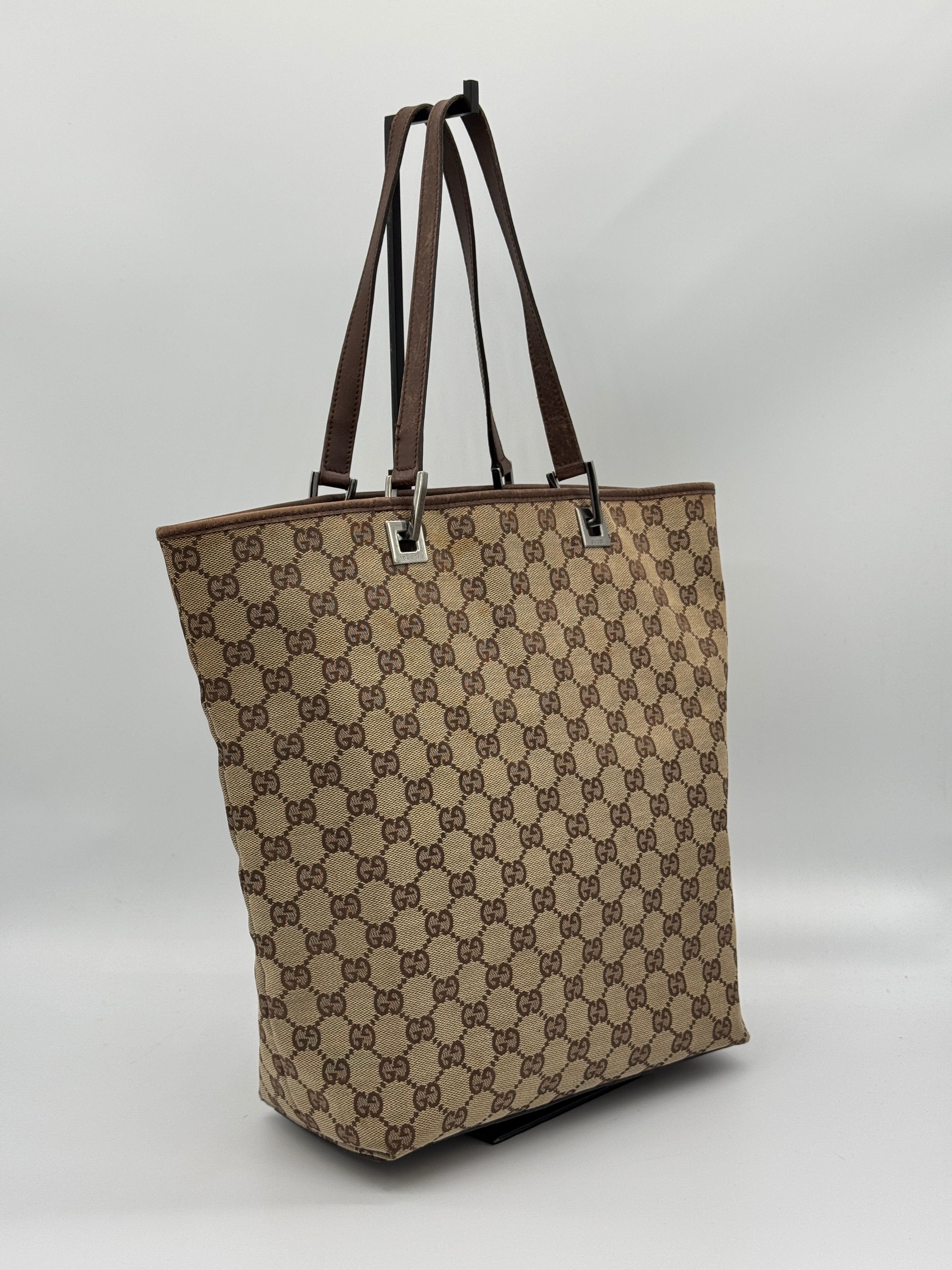 Gucci Canvas Tote Bag