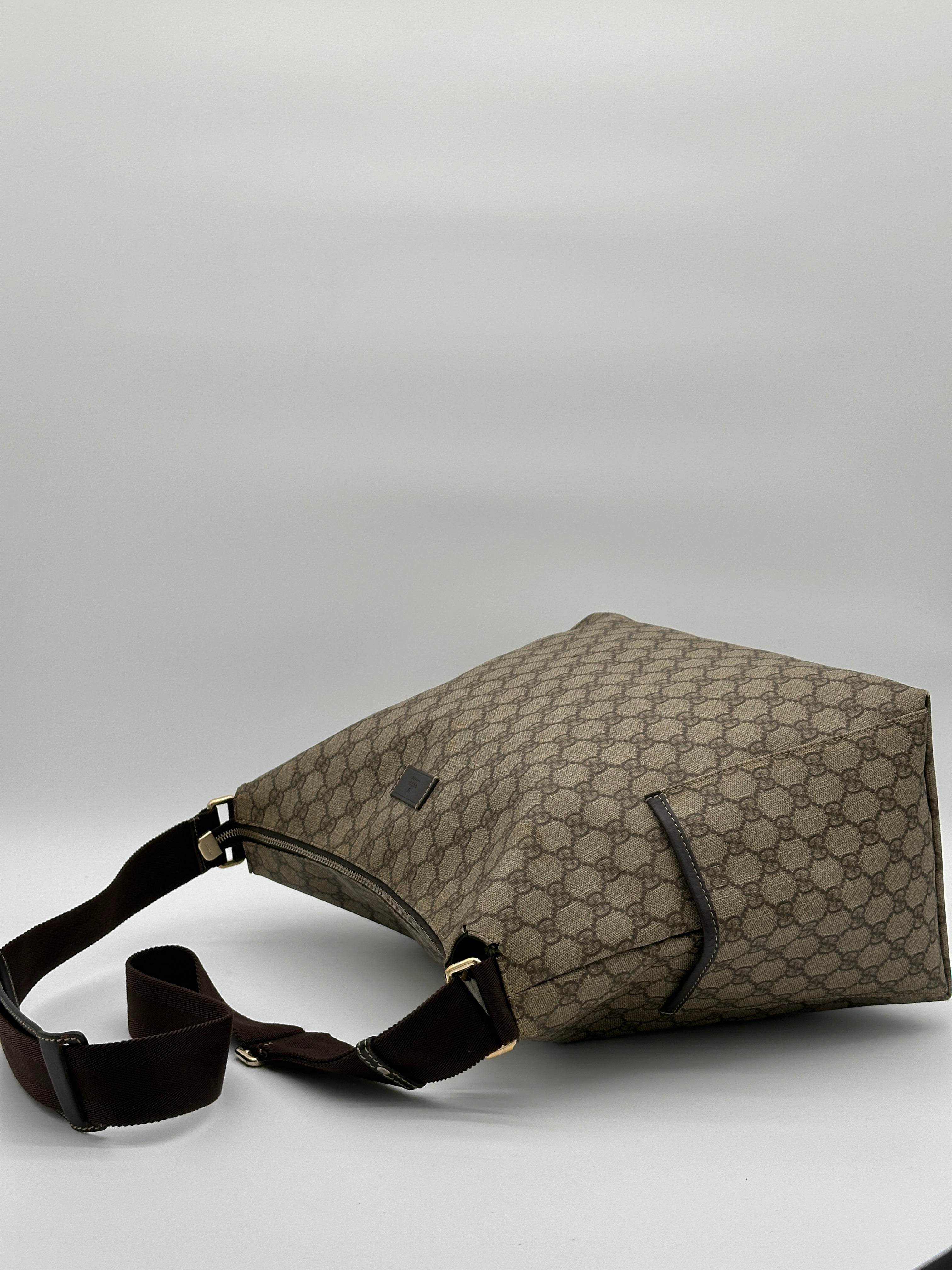 Gucci Canvas Diaper Bag