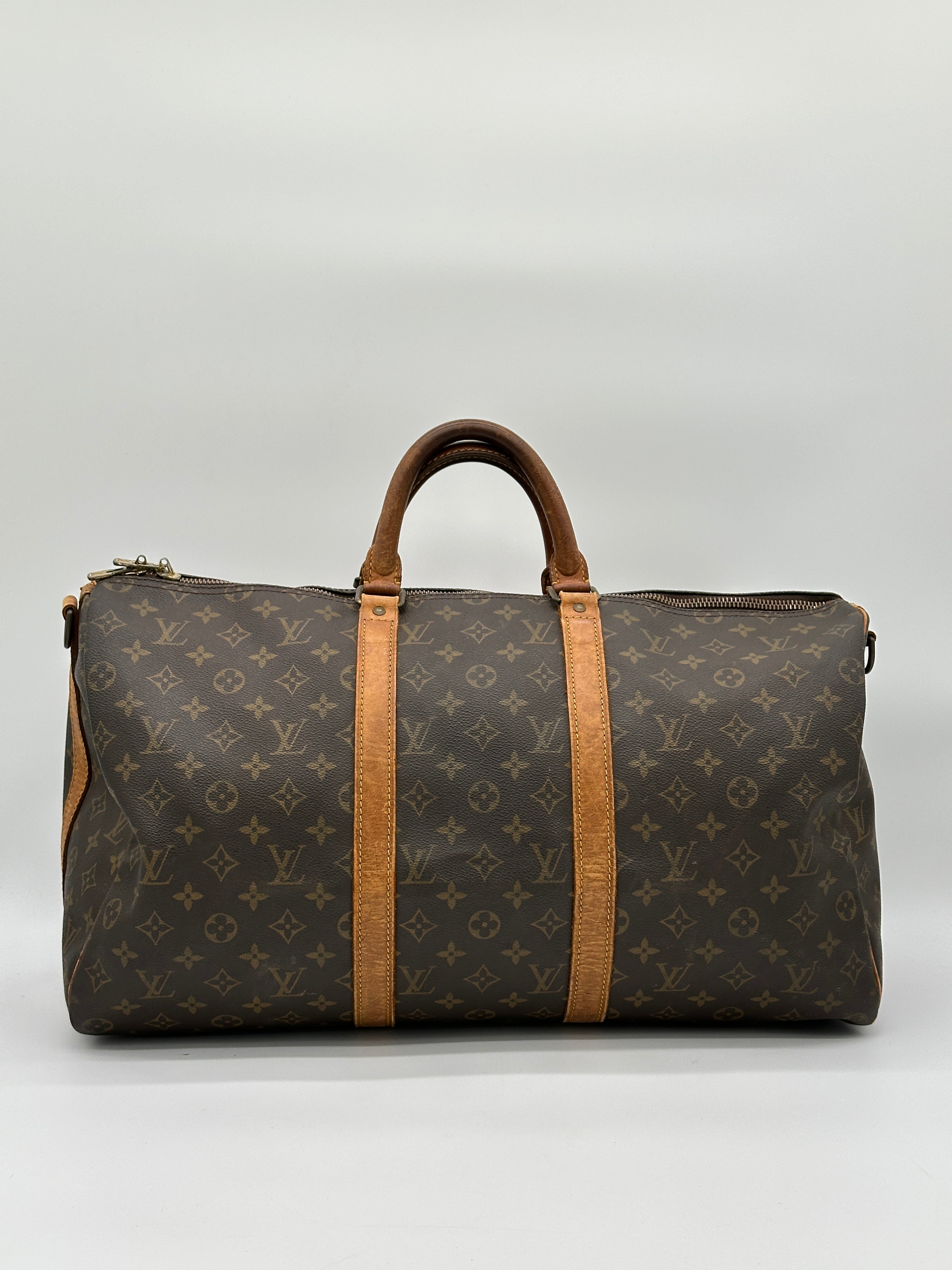 Pre-loved Louis Vuitton Keepall Bandouliere 50 | Pepper Luxury Vintage