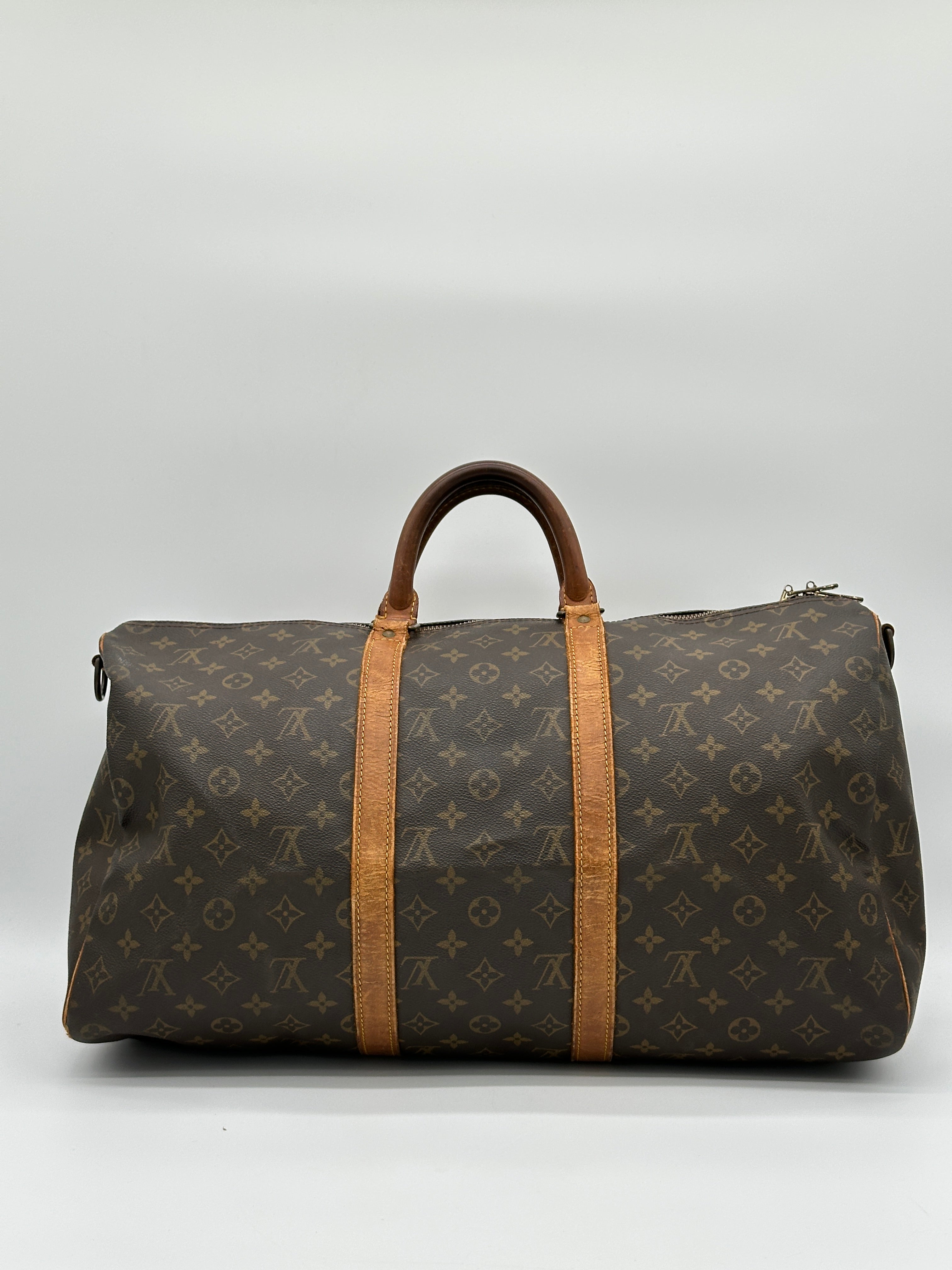 バッグ 80's vintage LOUIS VUITTON Keepall 50 Pre-loved Louis Vuitton Keepall Bandouliere 50 | Pepper Luxury Vintage