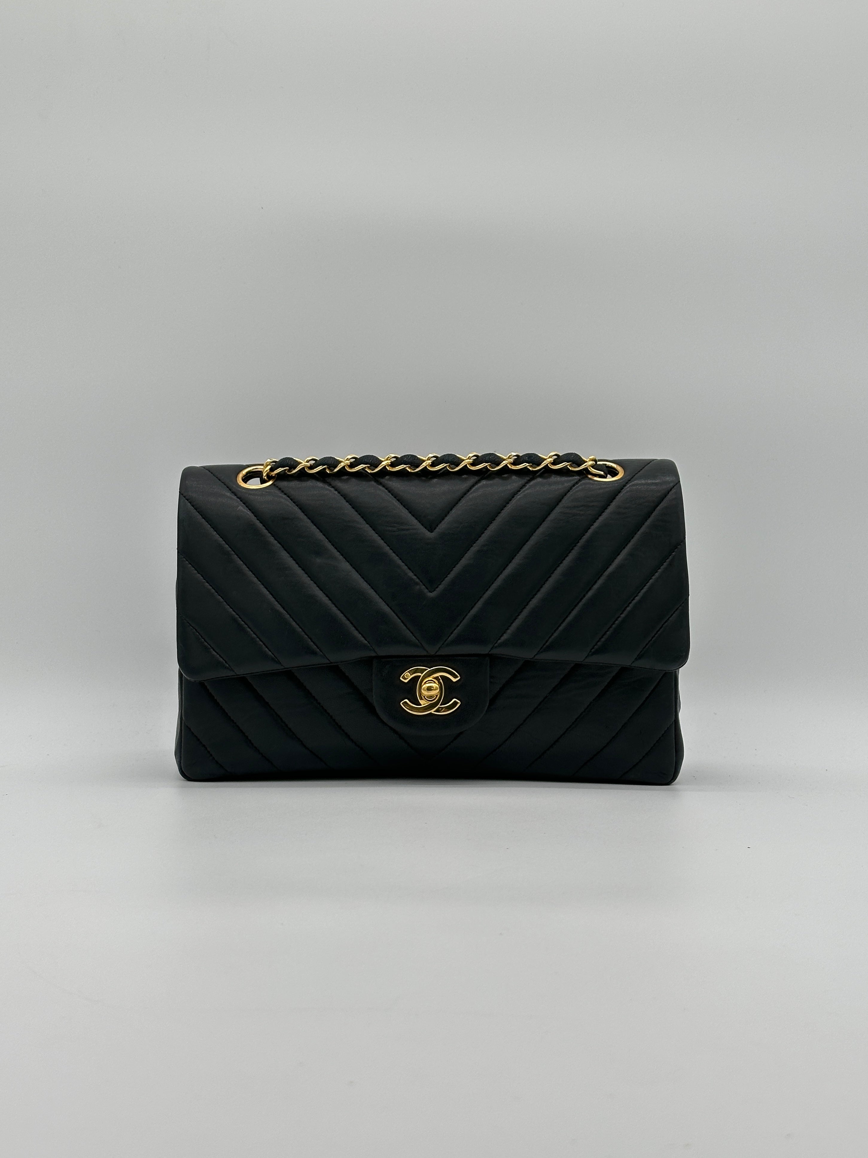 Chanel Classic Double Flap Chevron