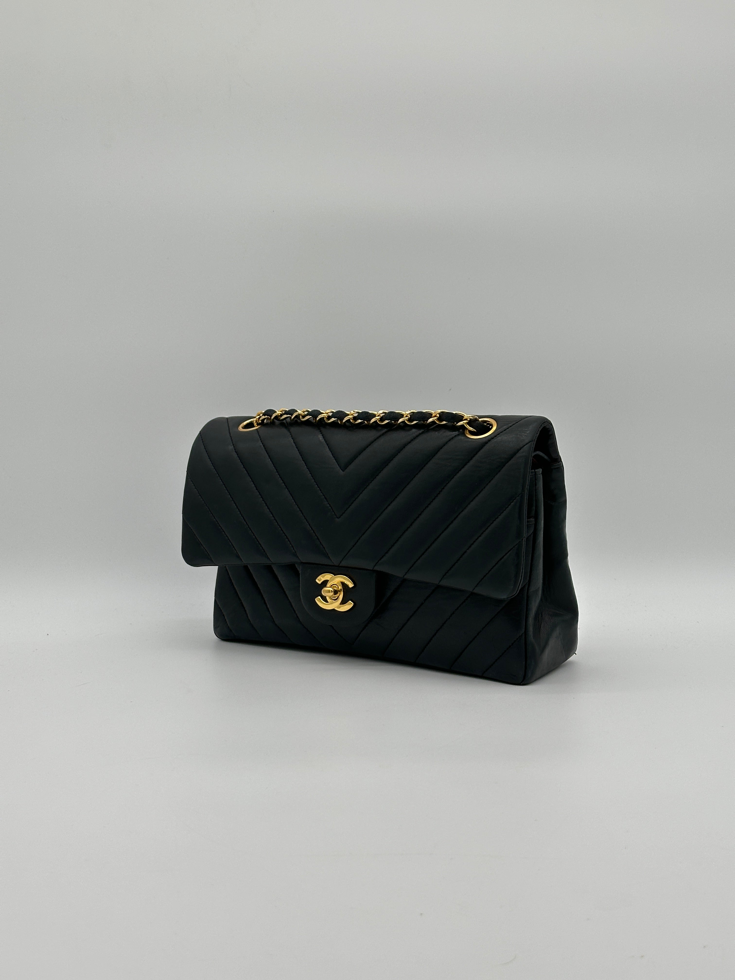 Chanel Classic Double Flap Chevron