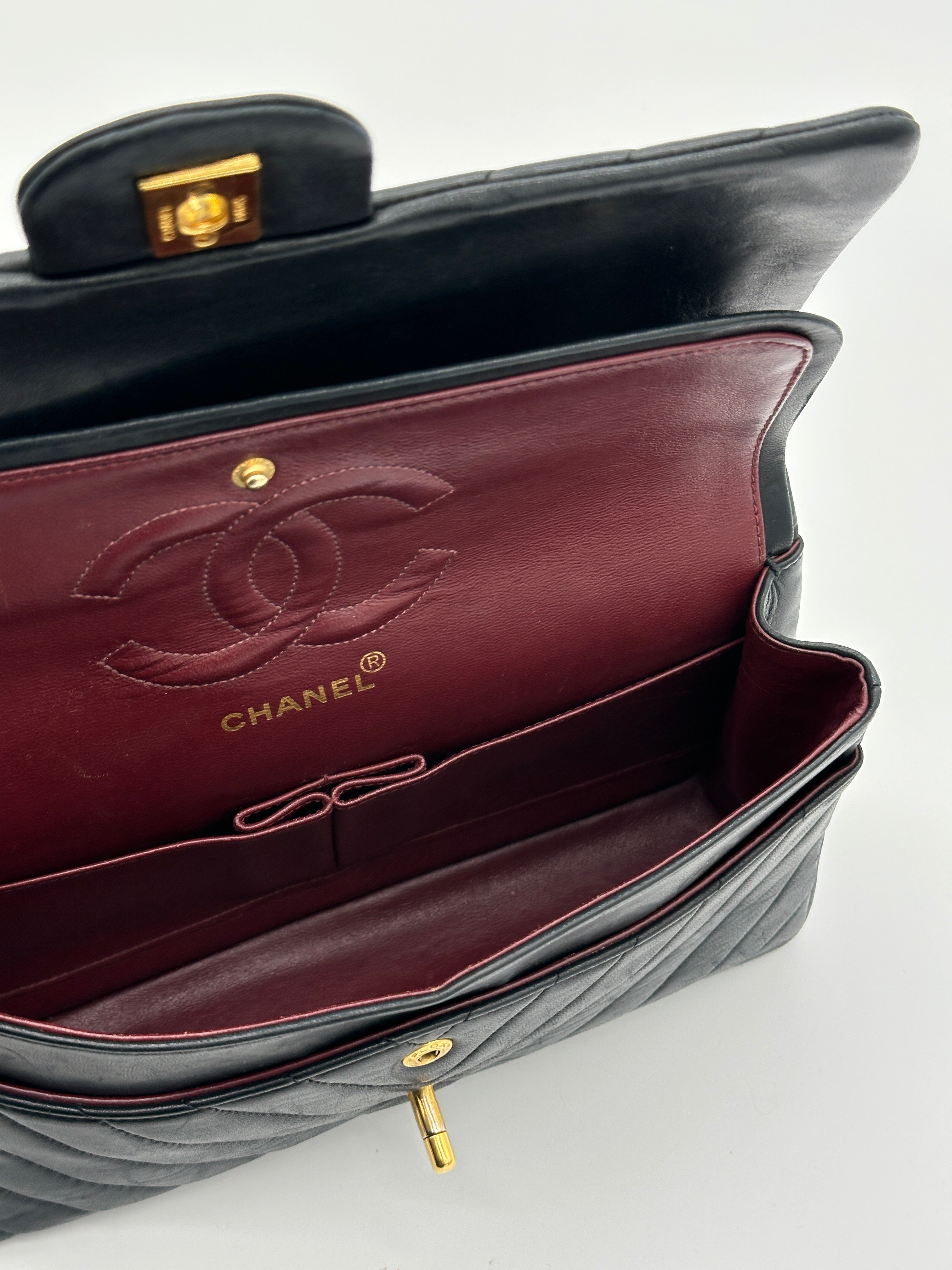 Chanel Classic Double Flap Chevron