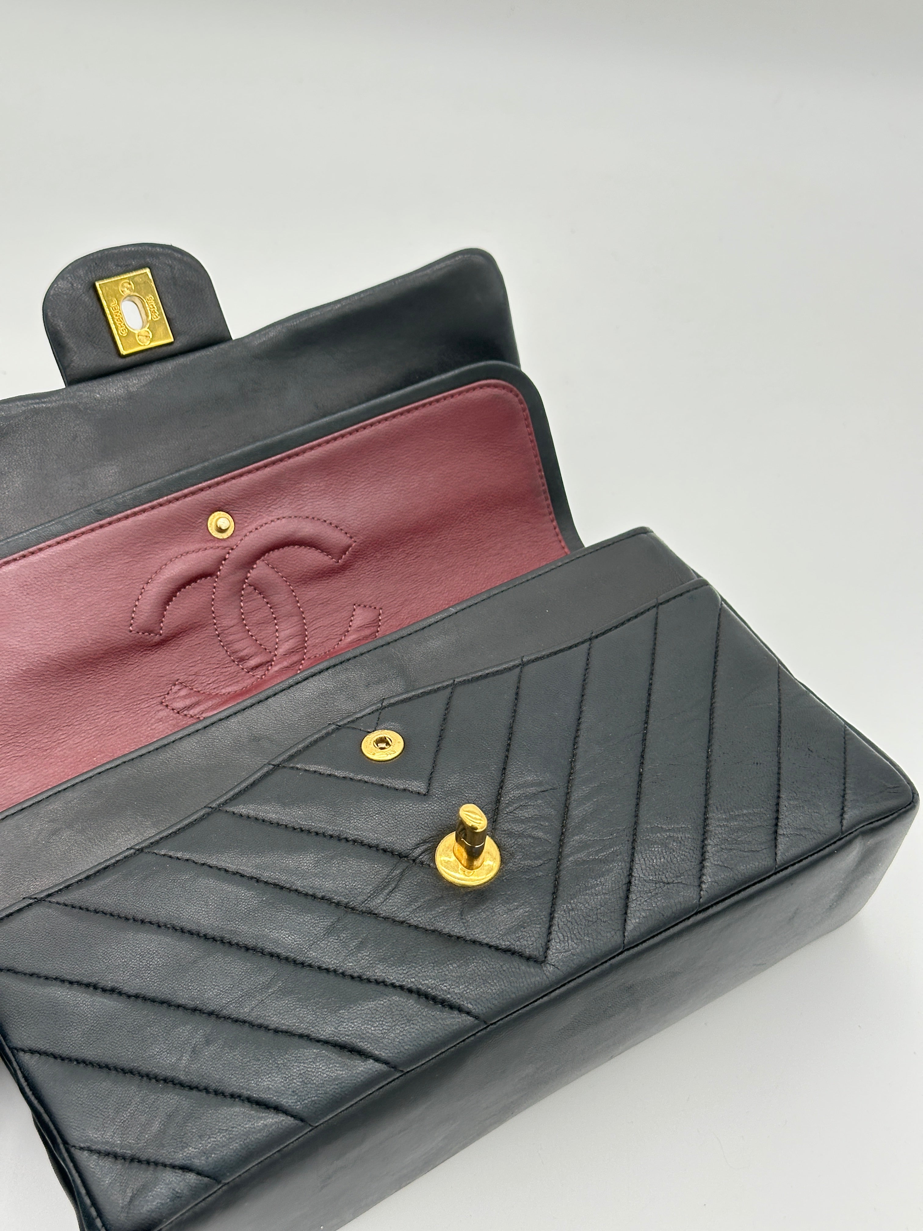 Chanel Classic Double Flap Chevron