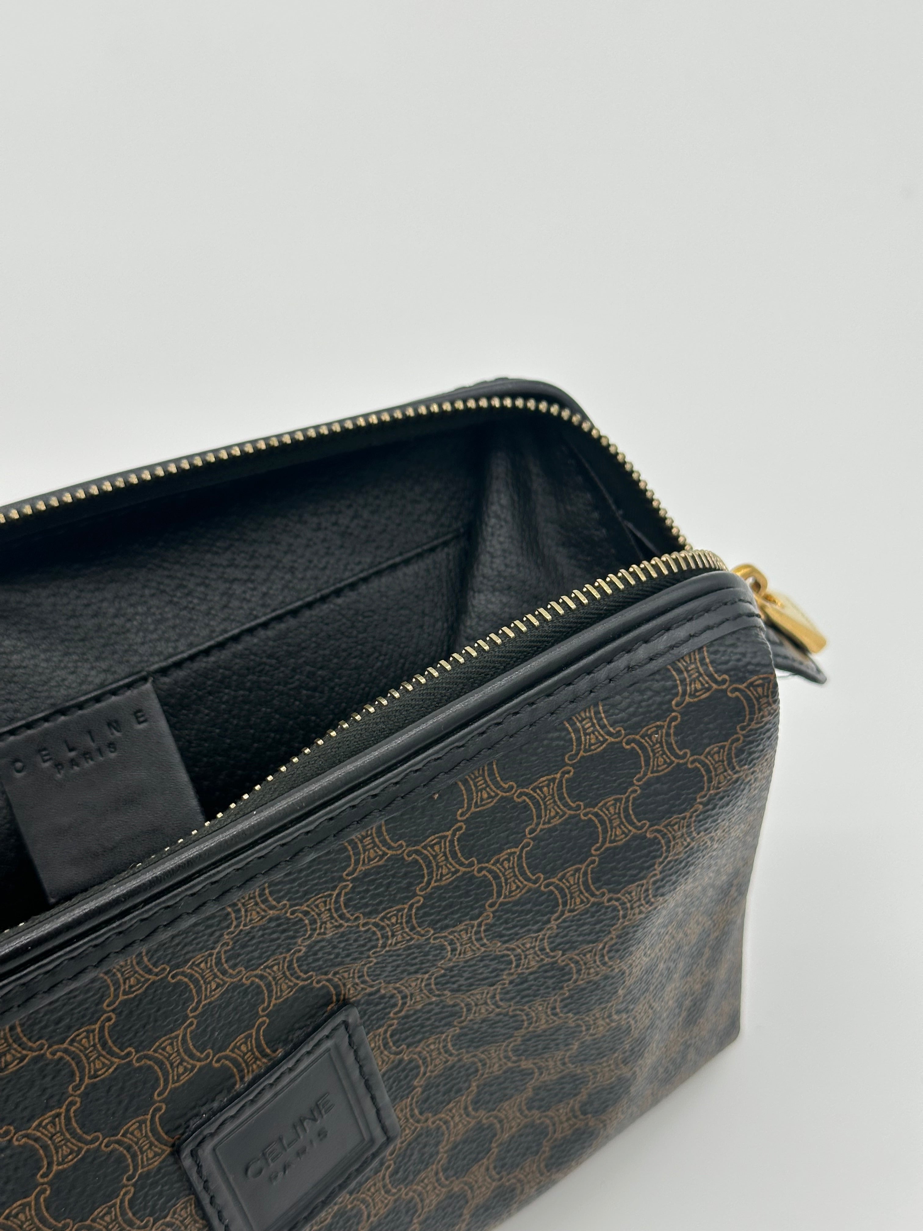 Pre-loved Céline Macadam Pouch | Pepper Luxury Vintage