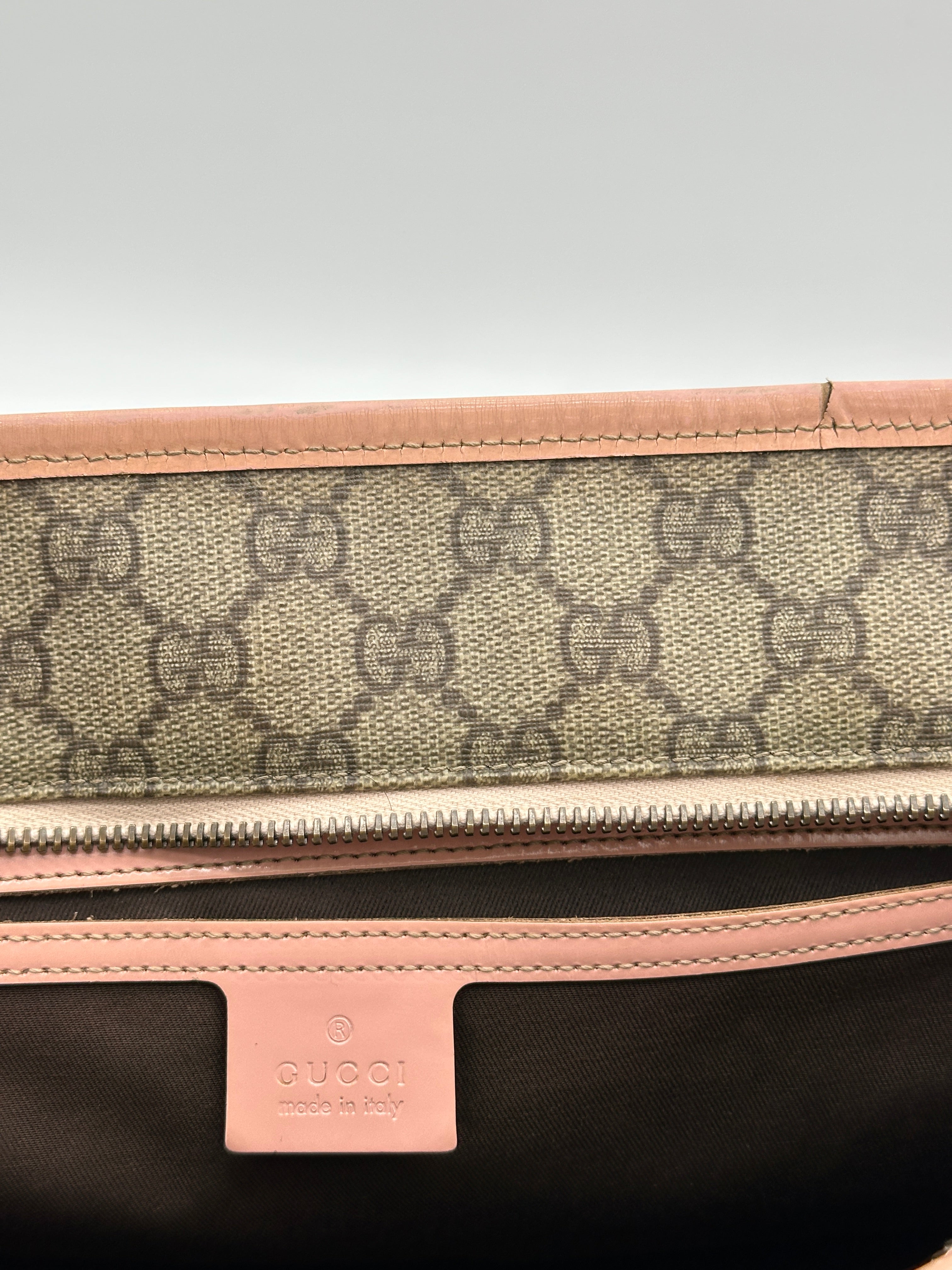 Gucci PVC Supreme Tote Bag