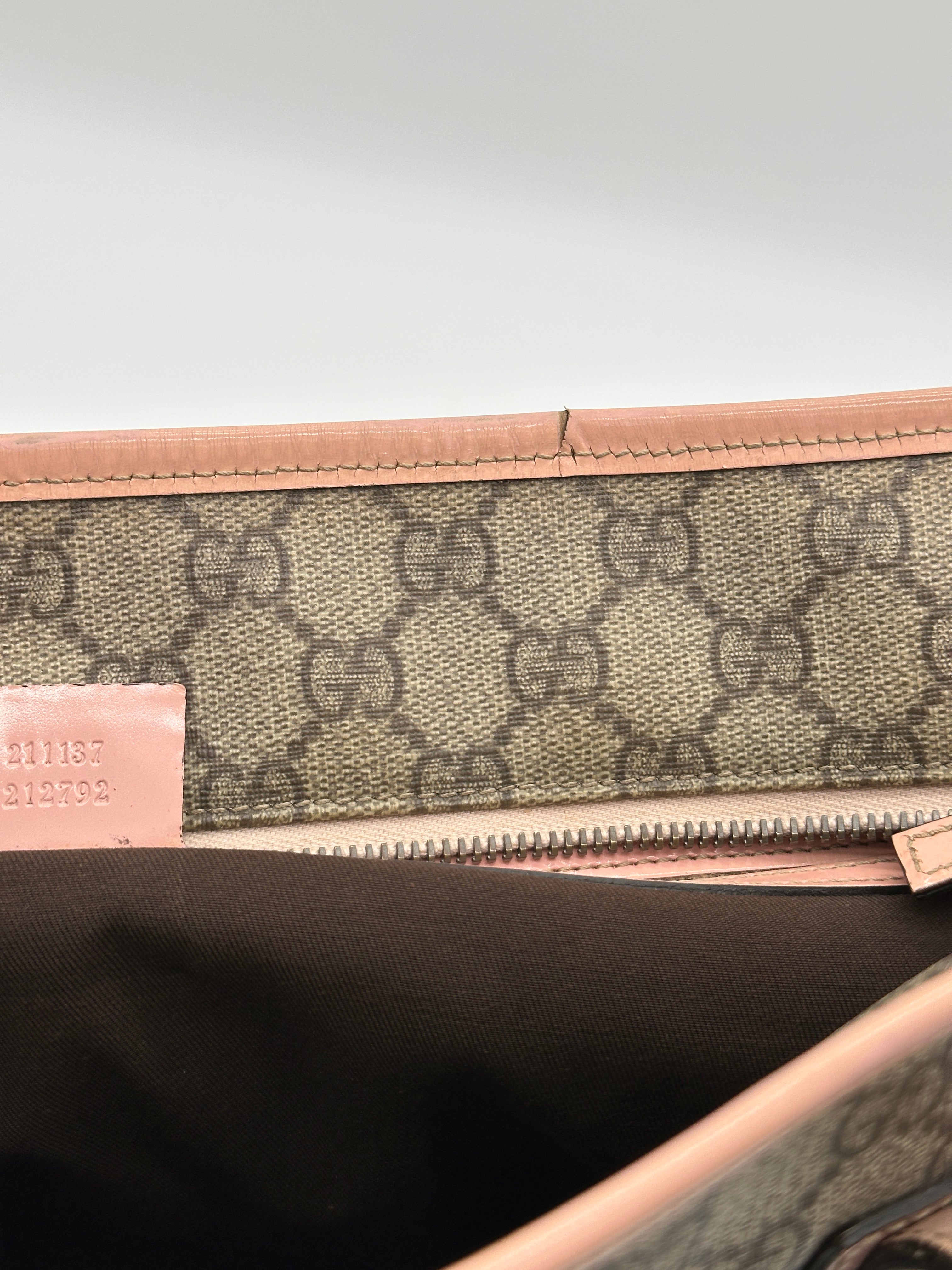 Gucci PVC Supreme Tote Bag