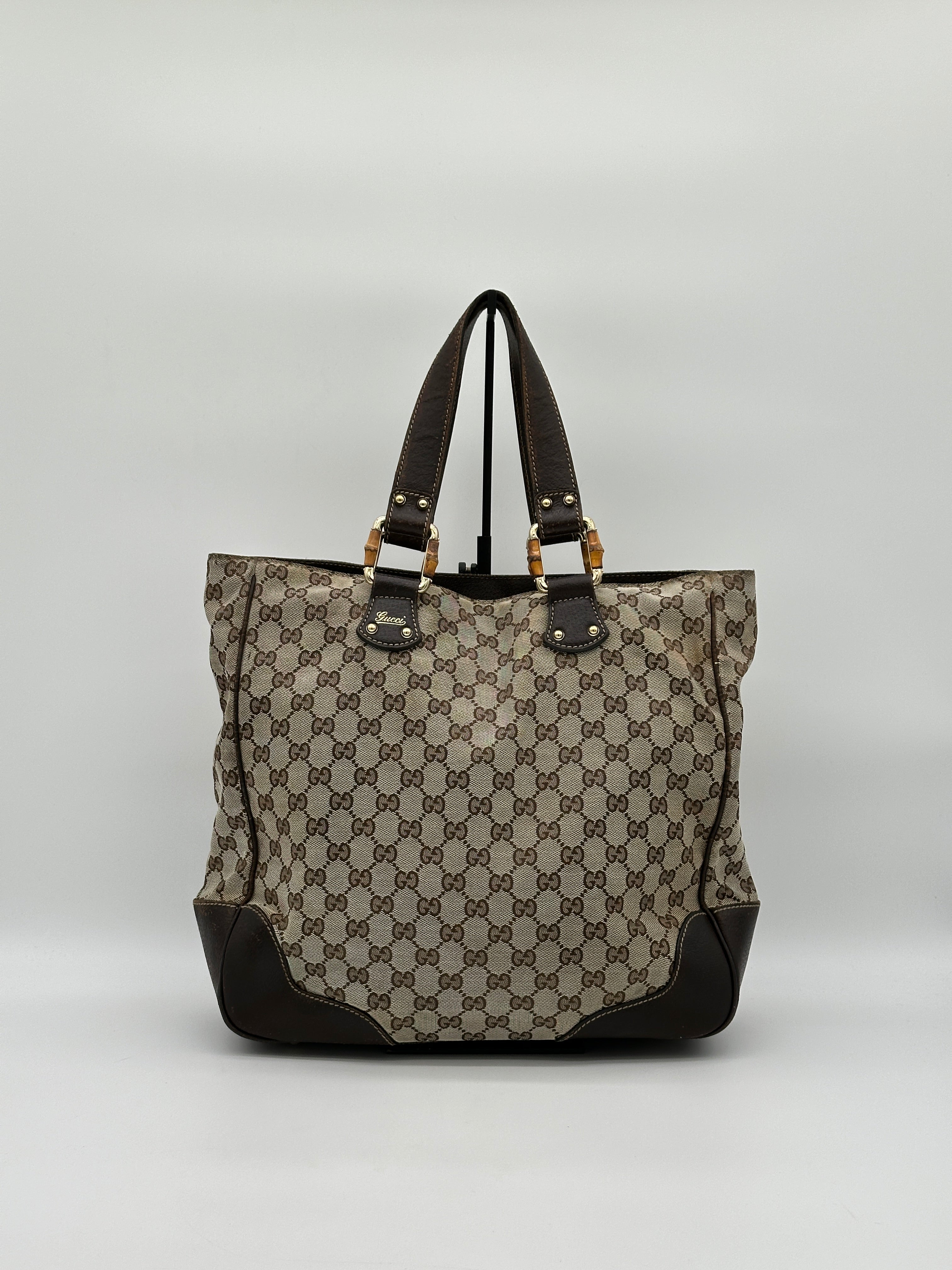 Gucci Bamboo Tote Bag