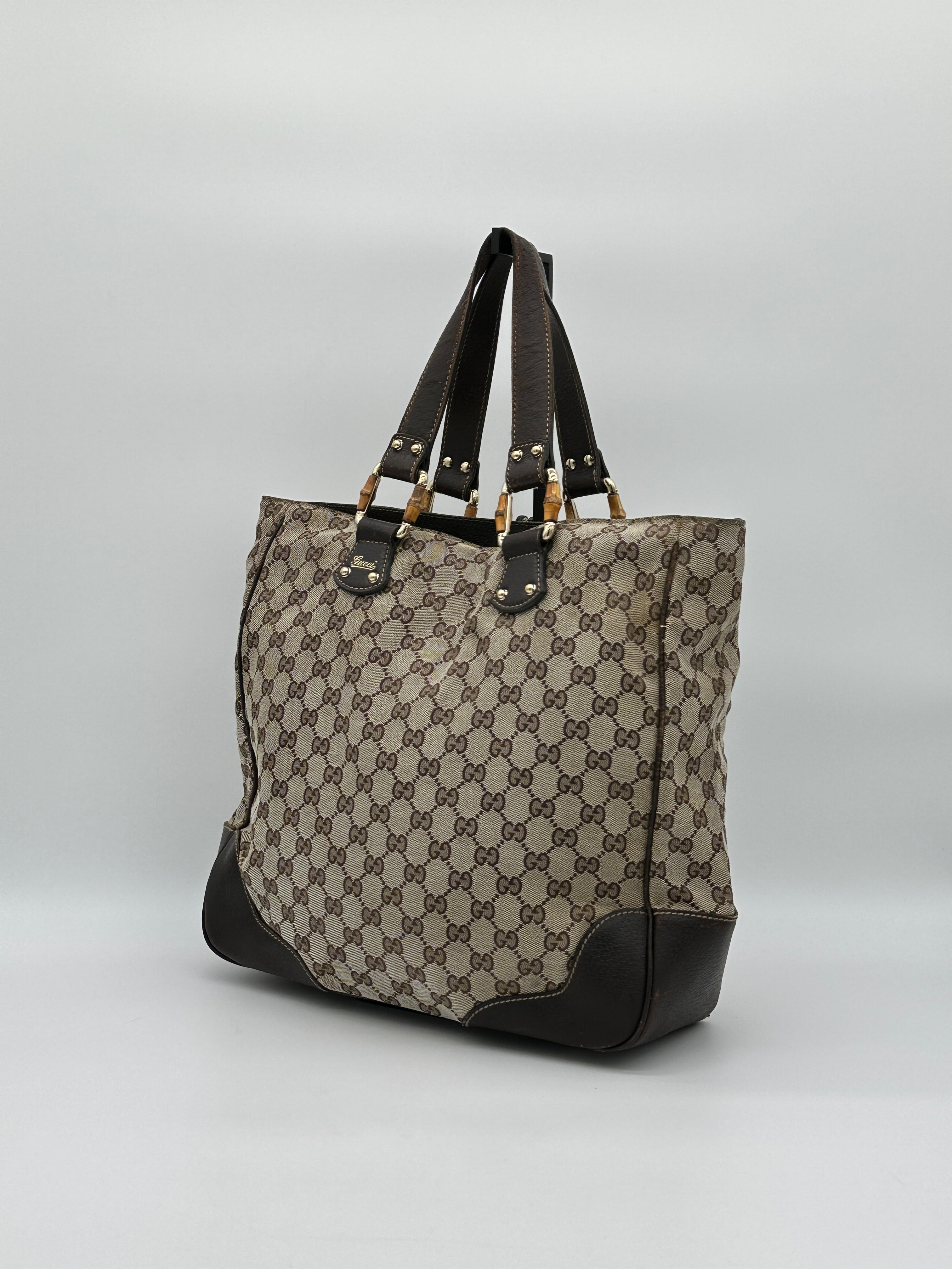 Gucci Bamboo Tote Bag