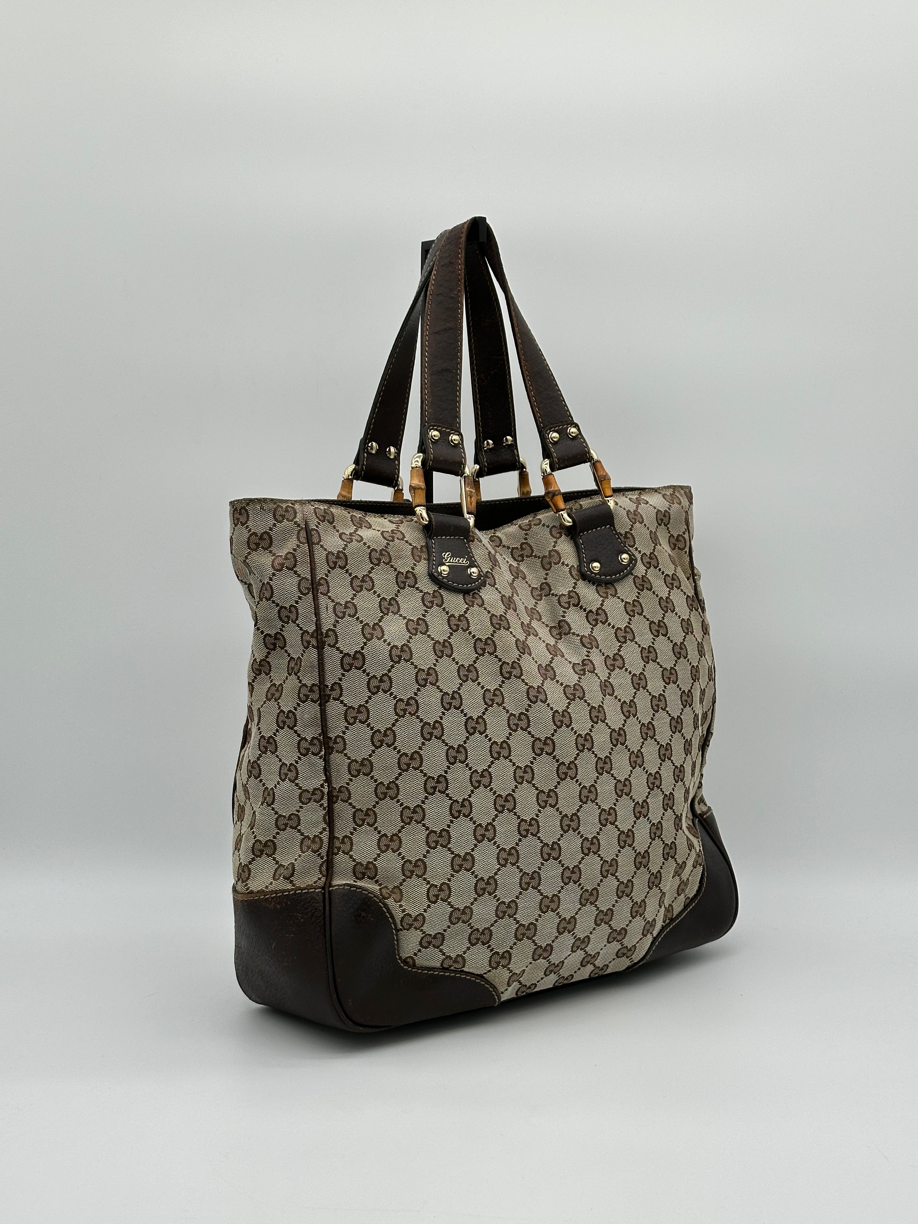 Gucci Bamboo Tote Bag