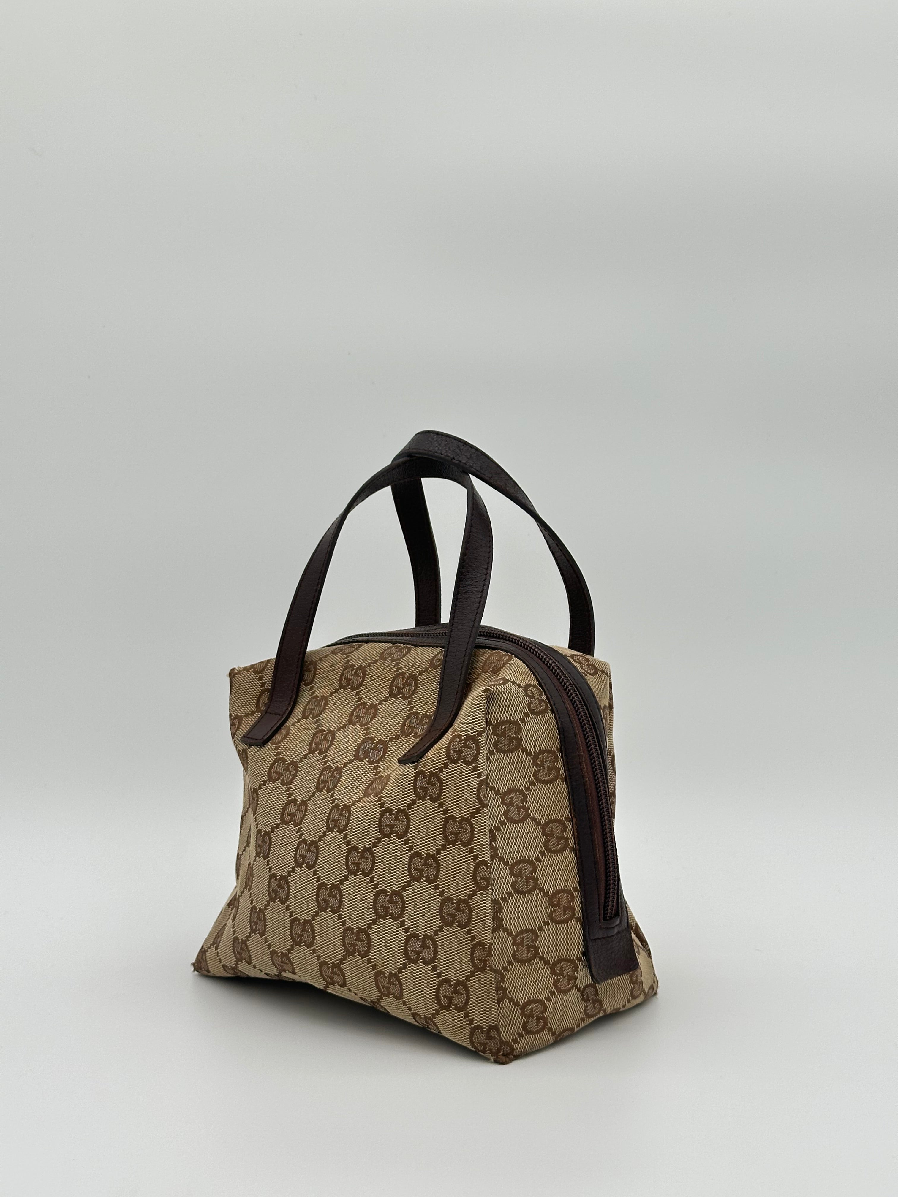 Gucci Top Handle Mini Canvas
