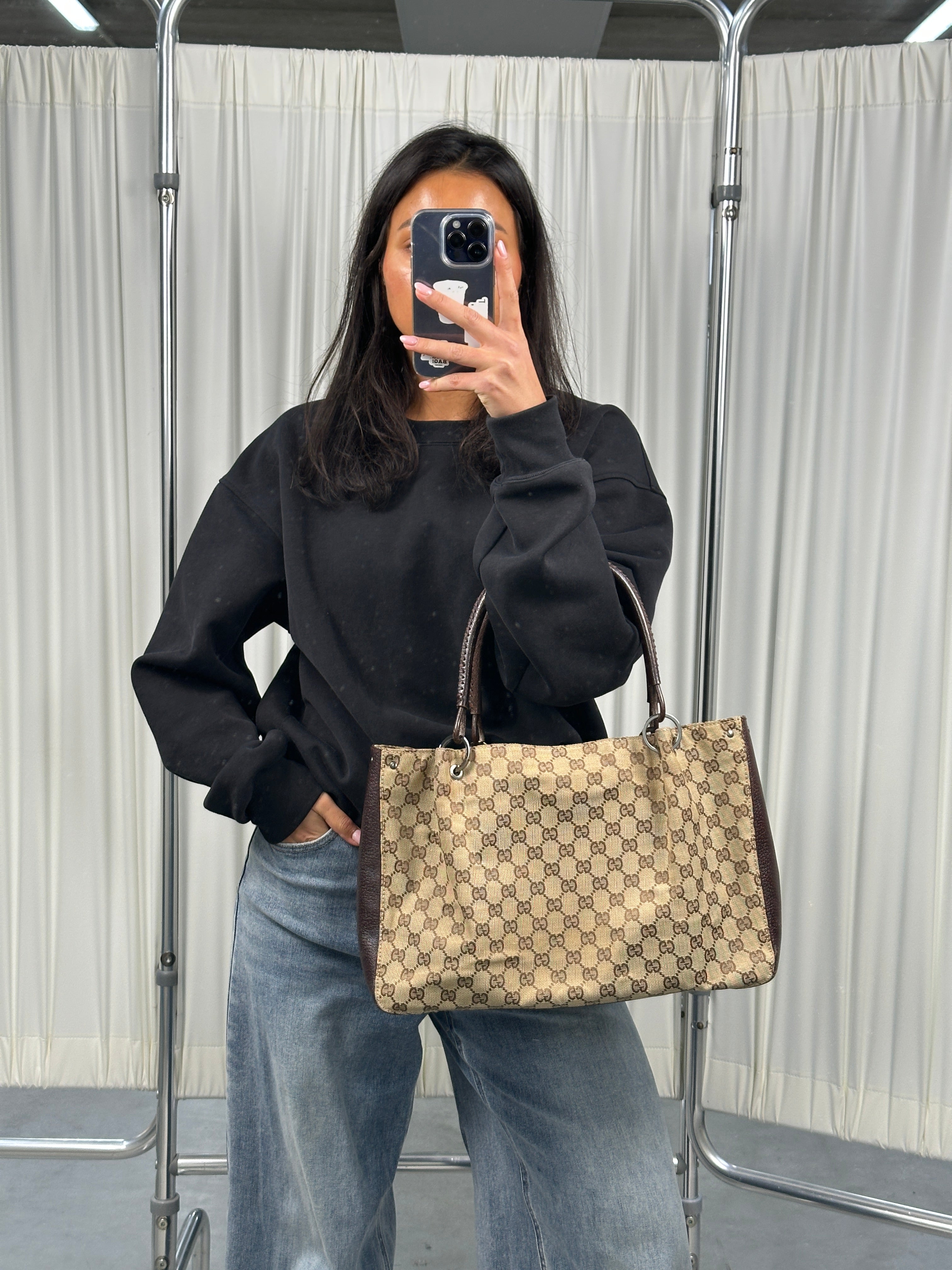 Gucci Canvas Tote Bag