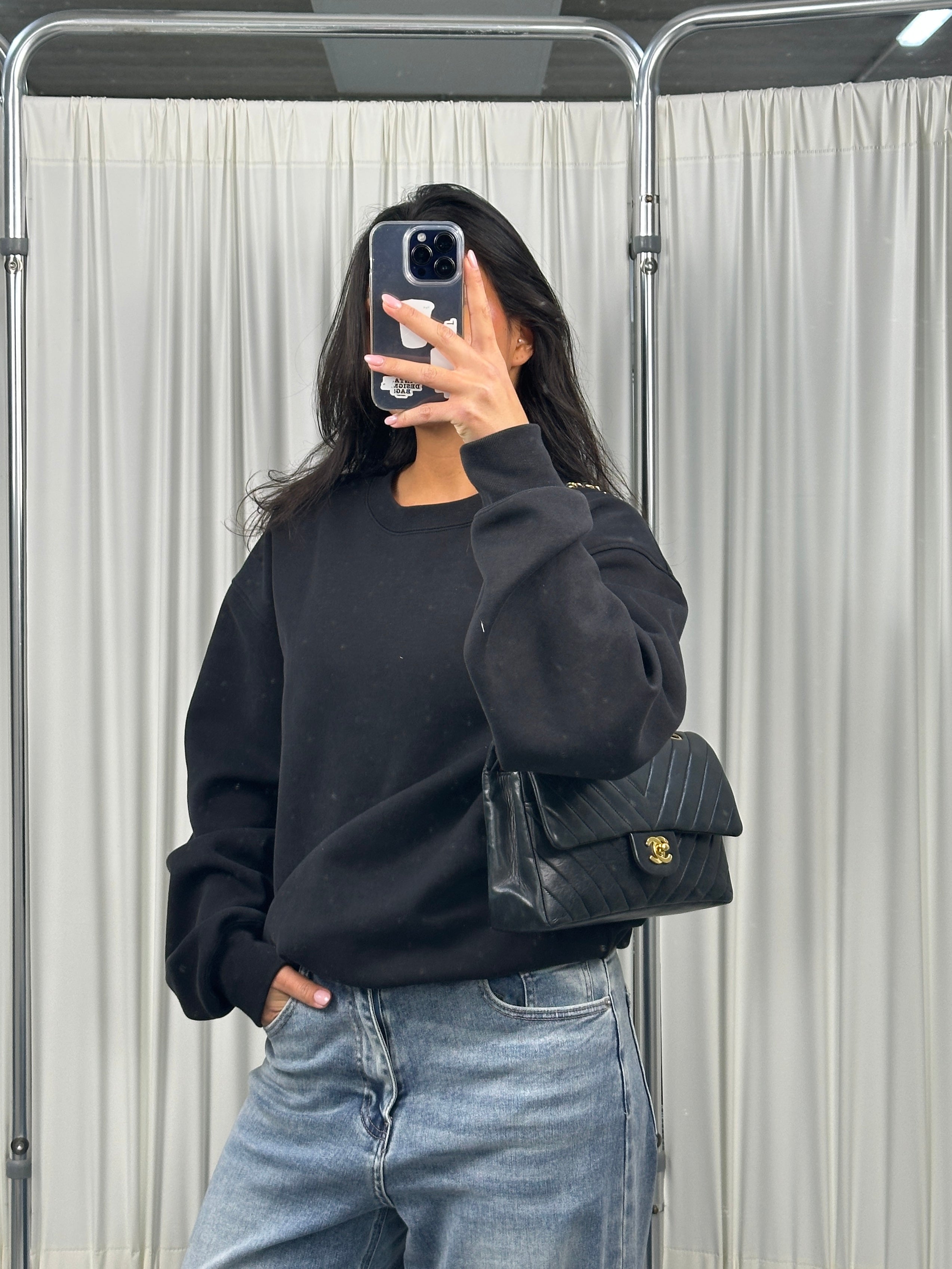Chanel Classic Double Flap Chevron
