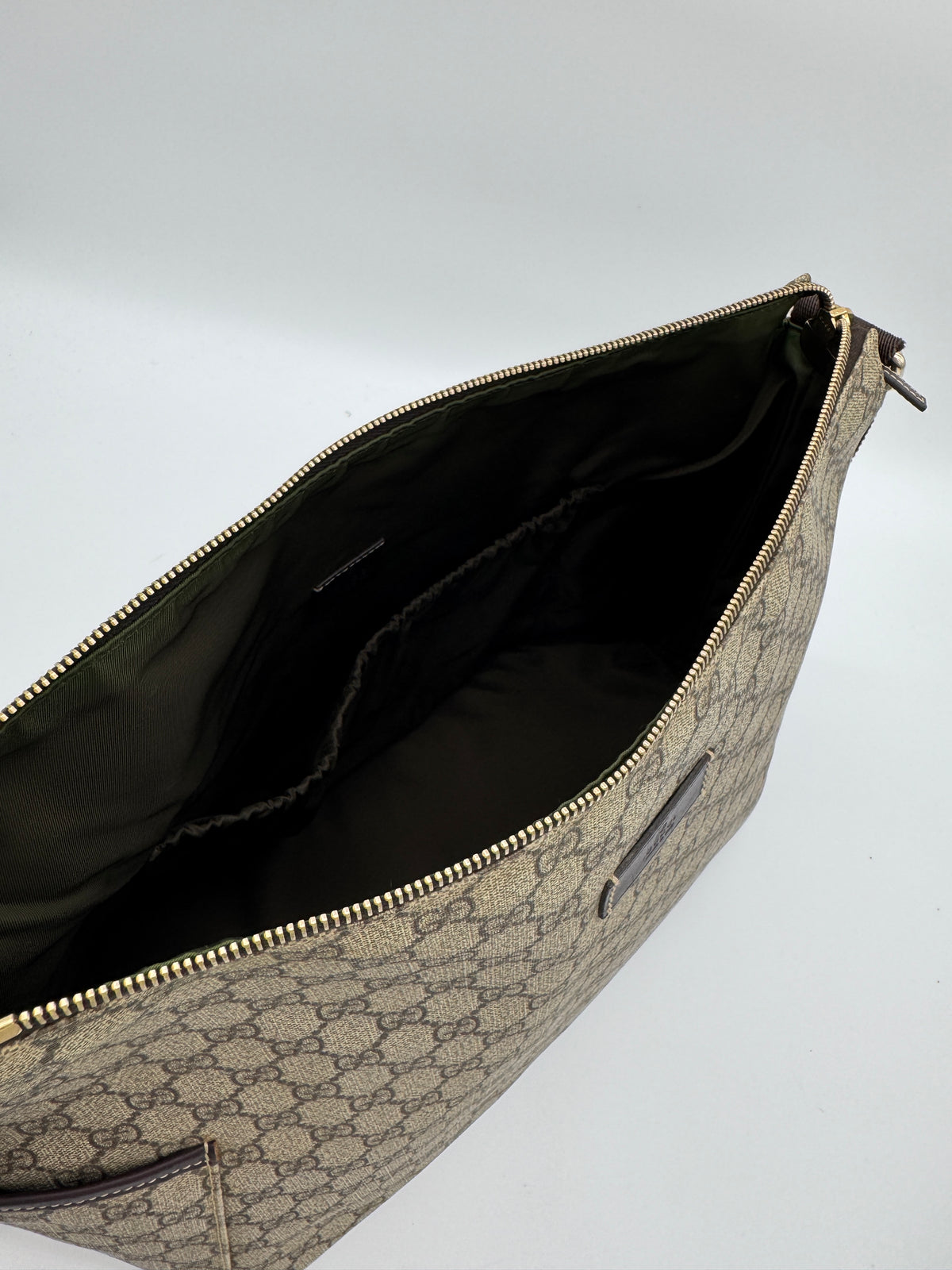 Gucci Canvas Diaper Bag