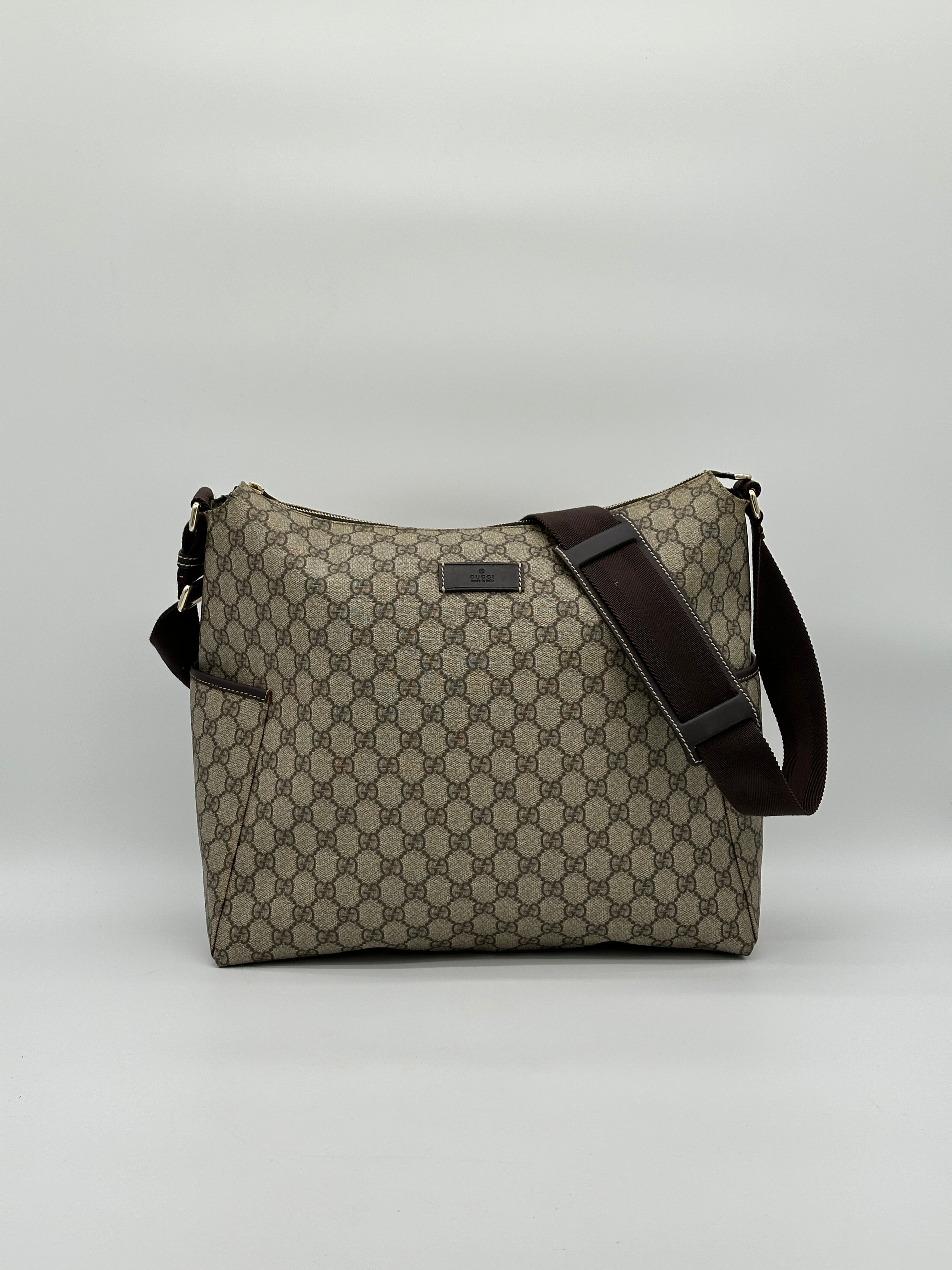 Gucci Canvas Diaper Bag