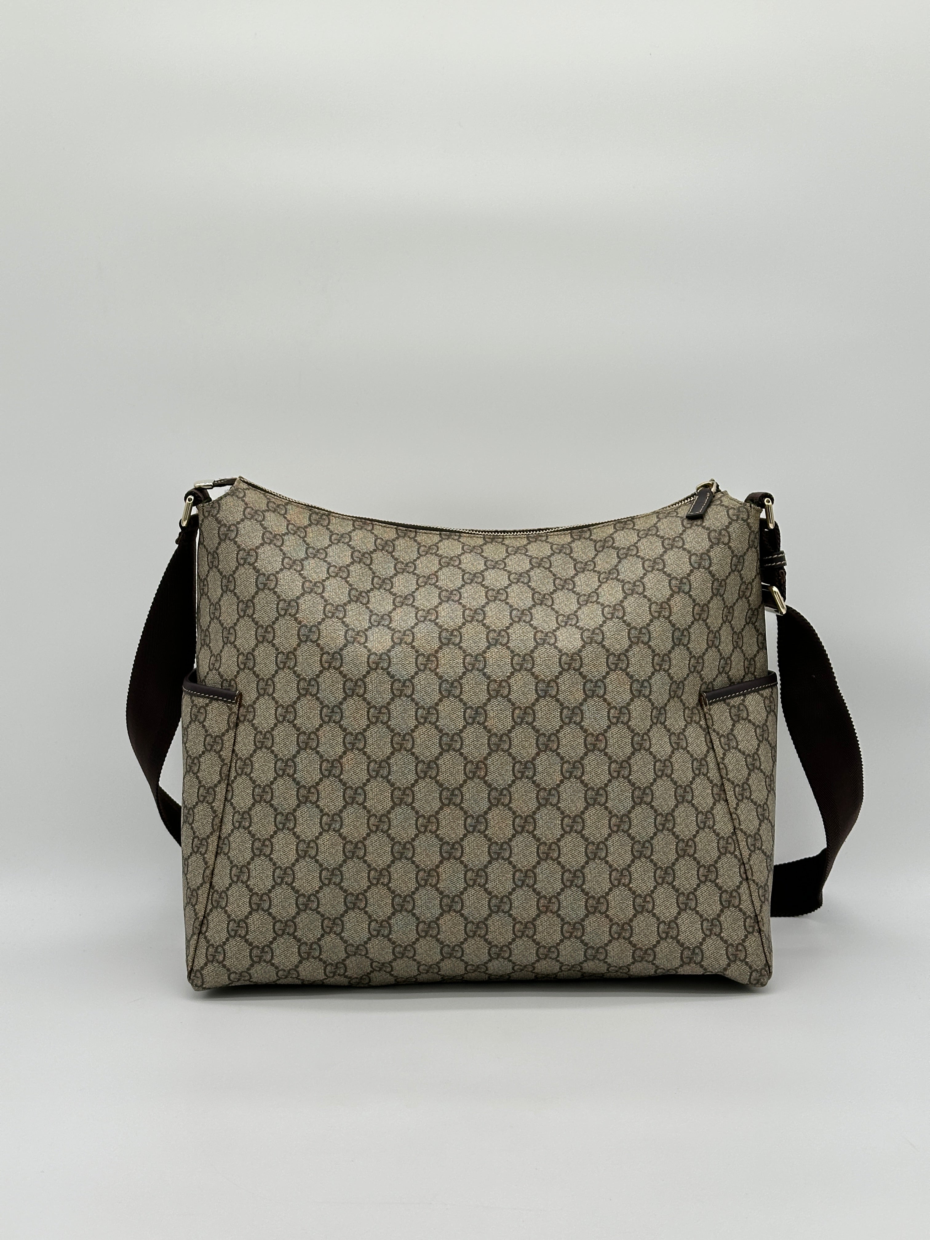 Gucci Canvas Diaper Bag