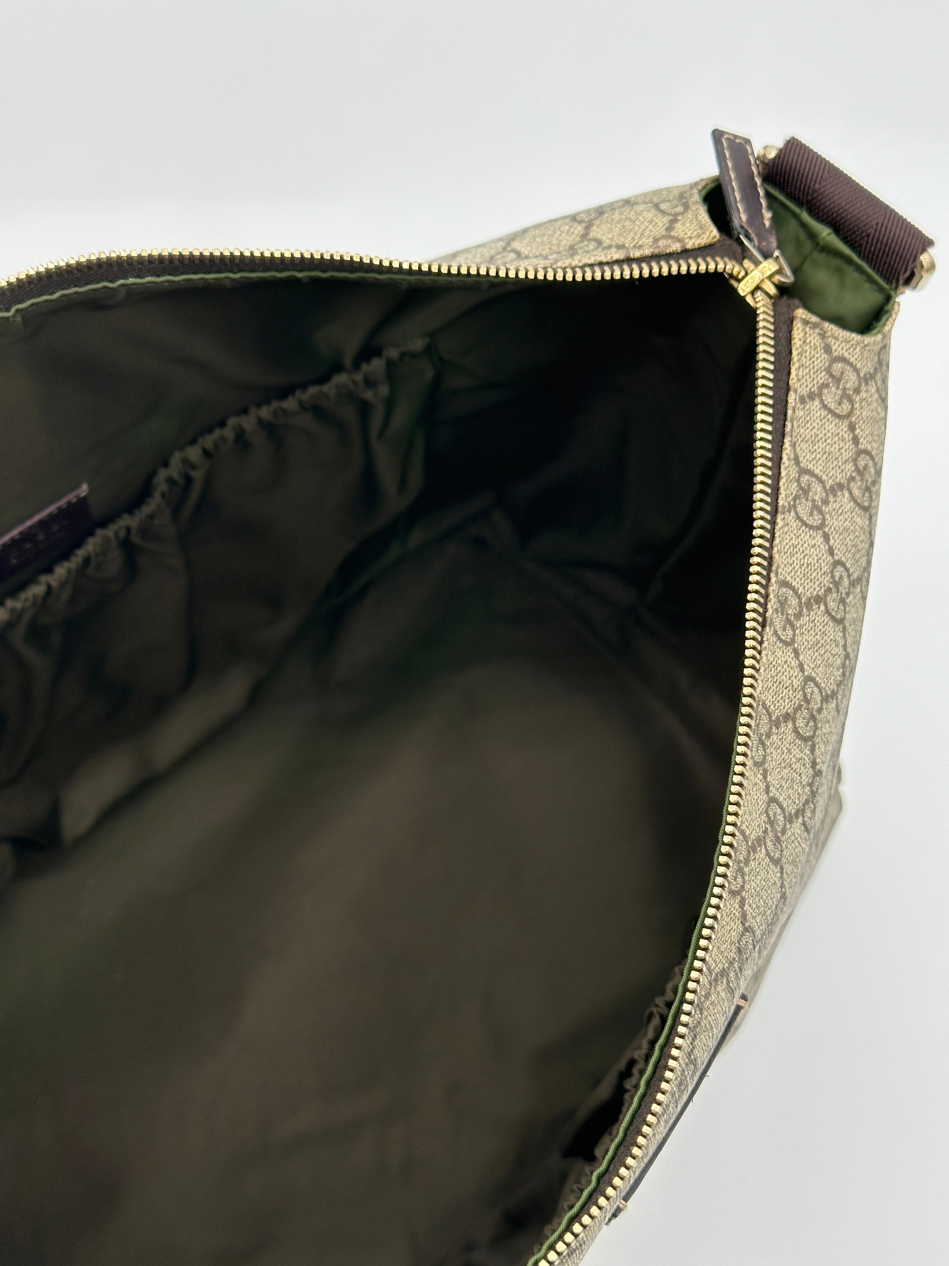 Gucci Canvas Diaper Bag