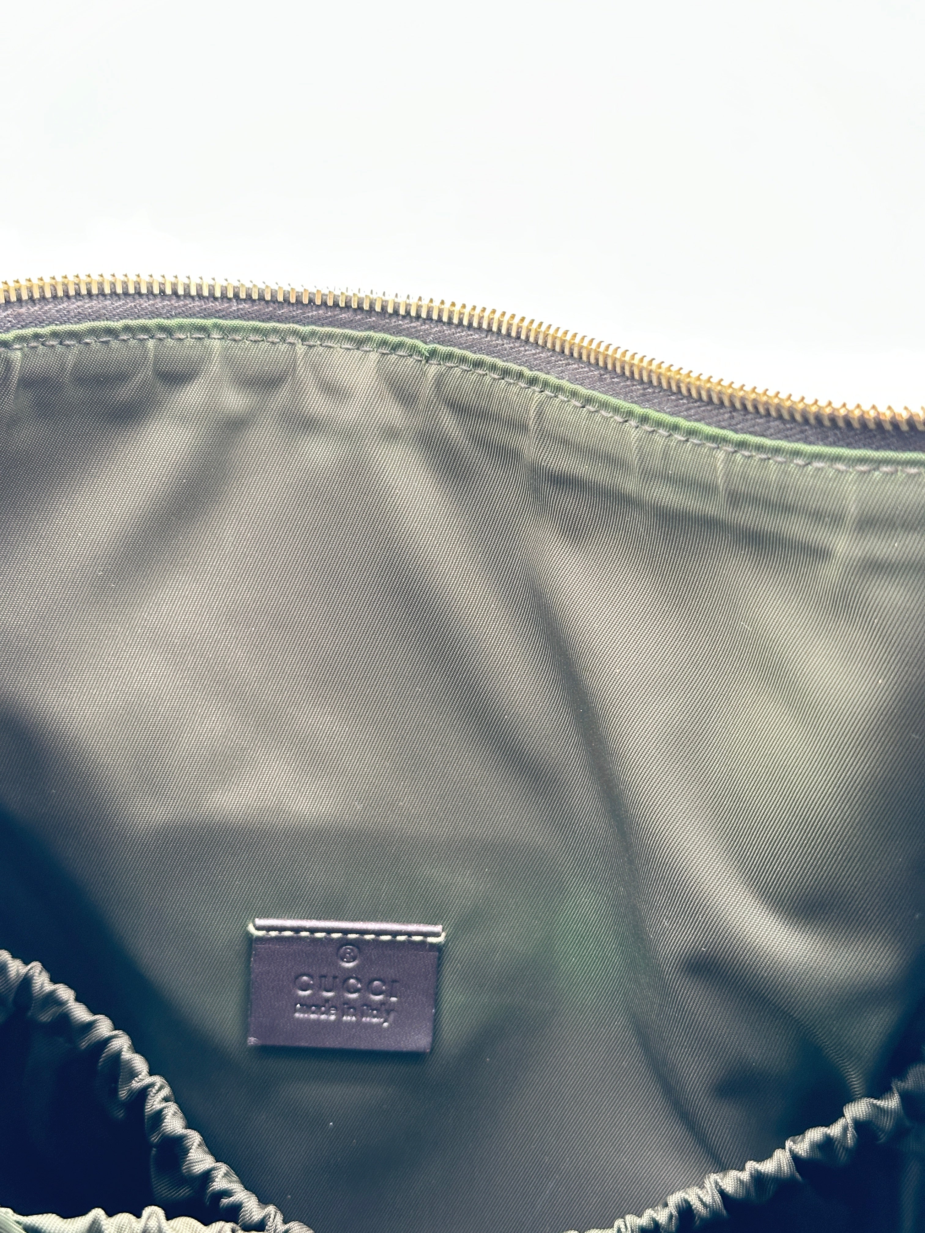 Gucci Canvas Diaper Bag