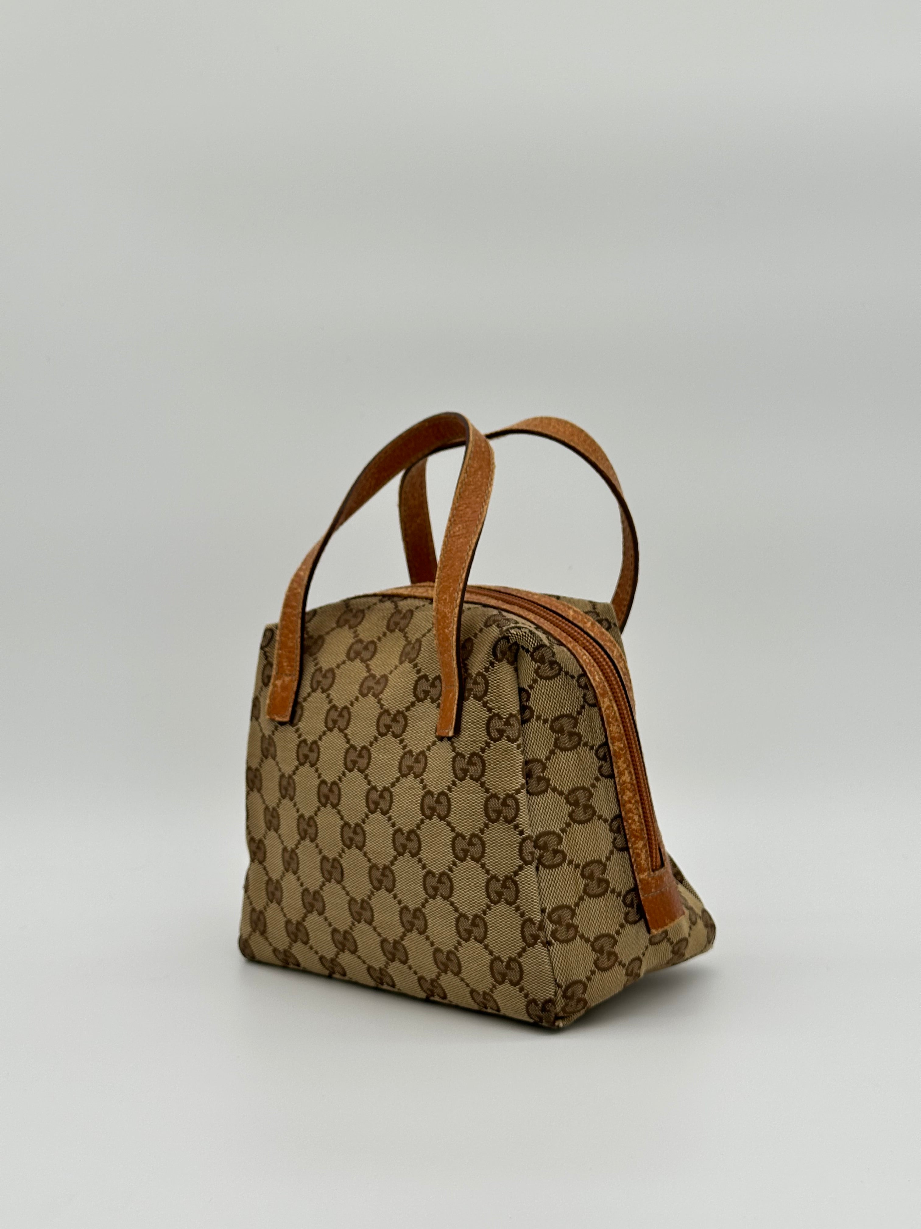 Gucci Mini Canvas Top Handle