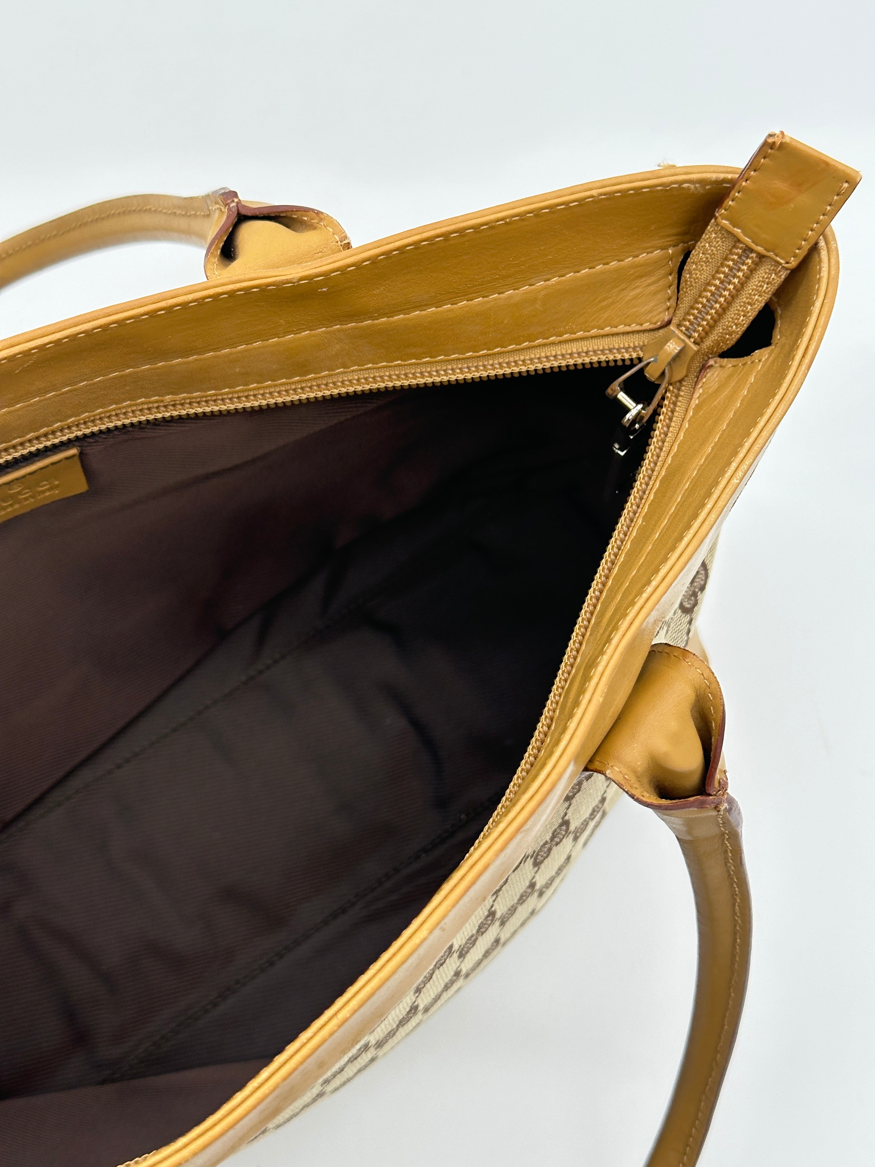 Gucci Canvas Tote Bag