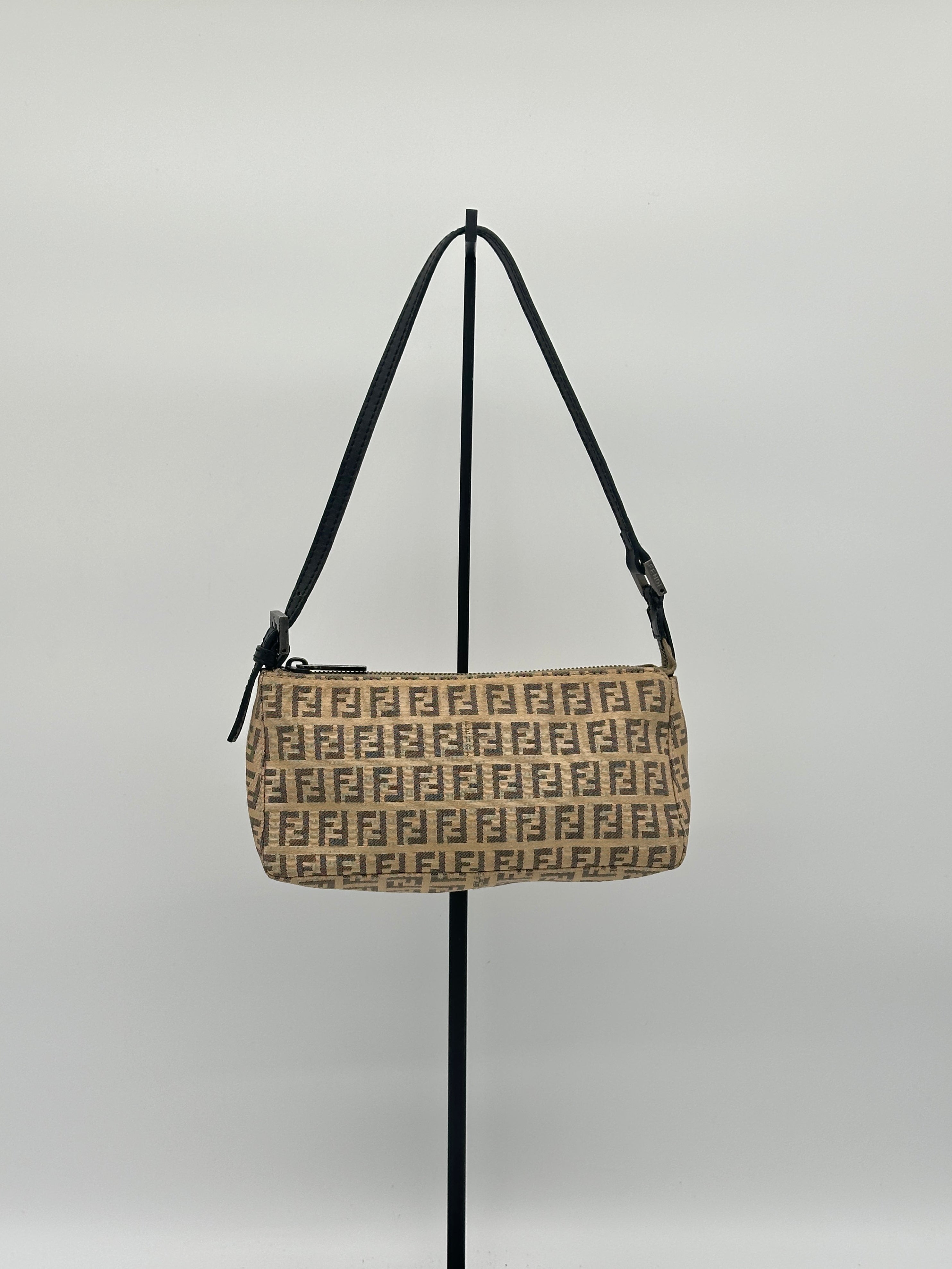 Fendi Zucchino Canvas Pochette