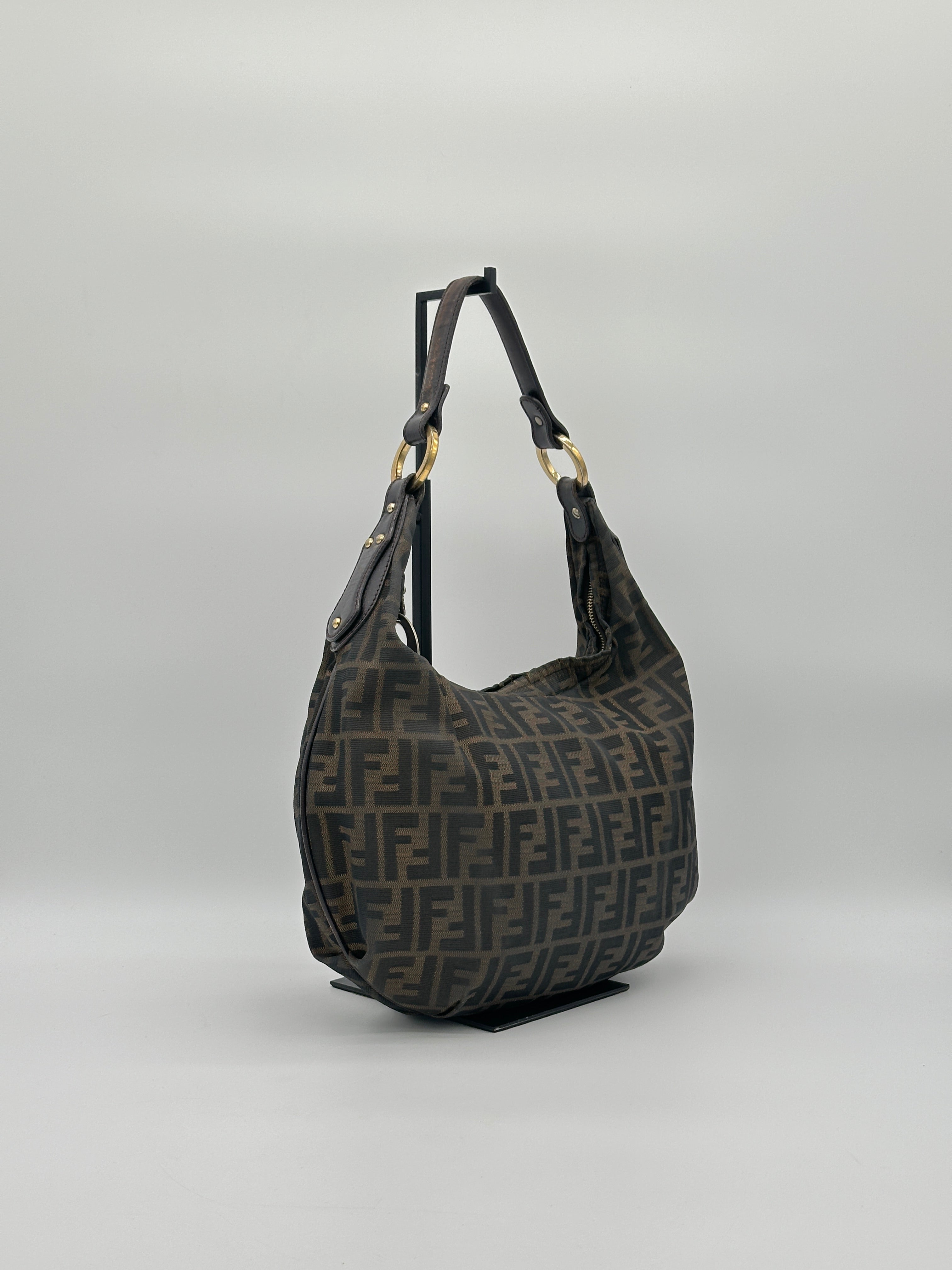 Fendi Zucchino Canvas Pochette