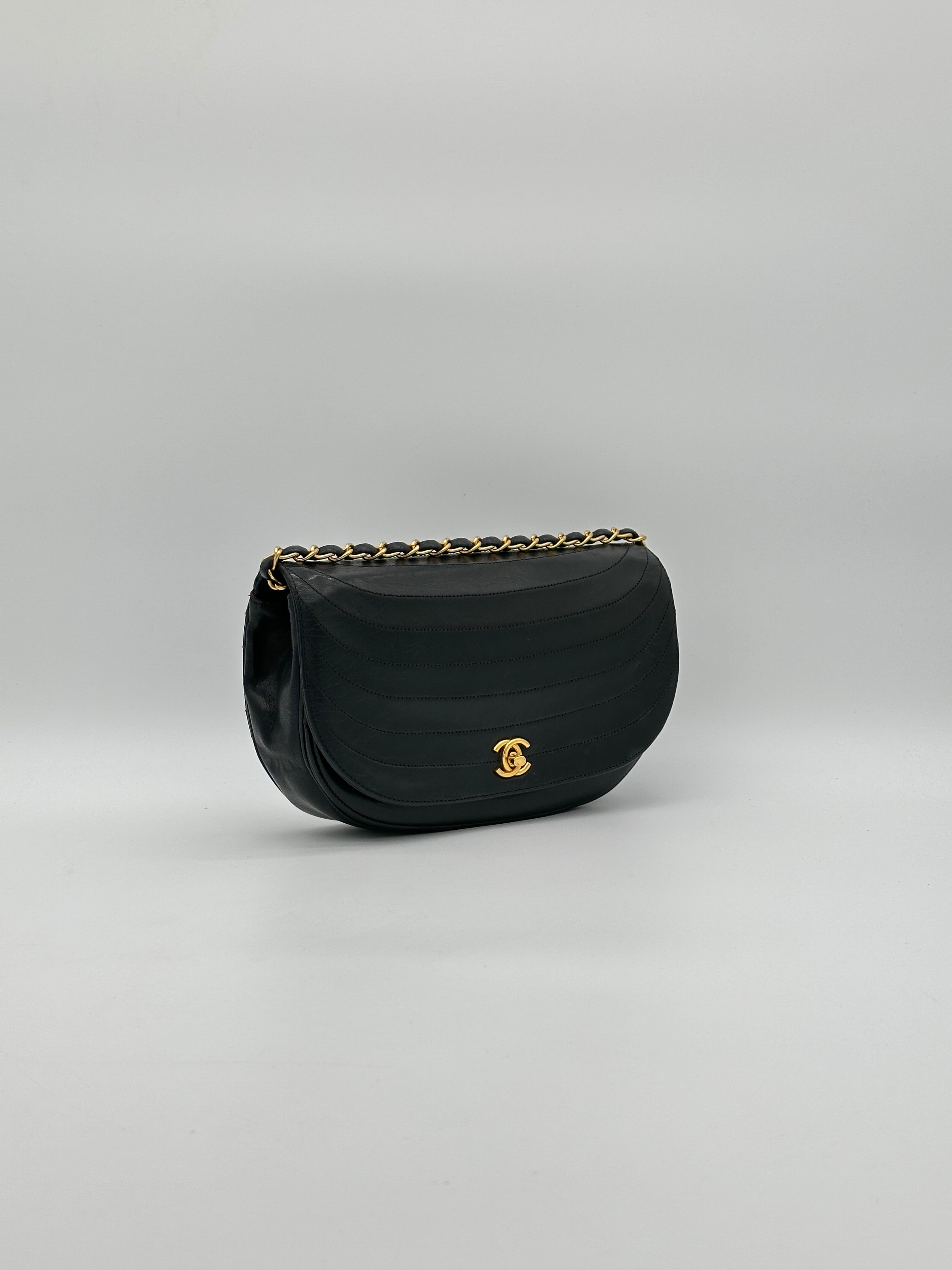 Chanel Half Moon Single Flap