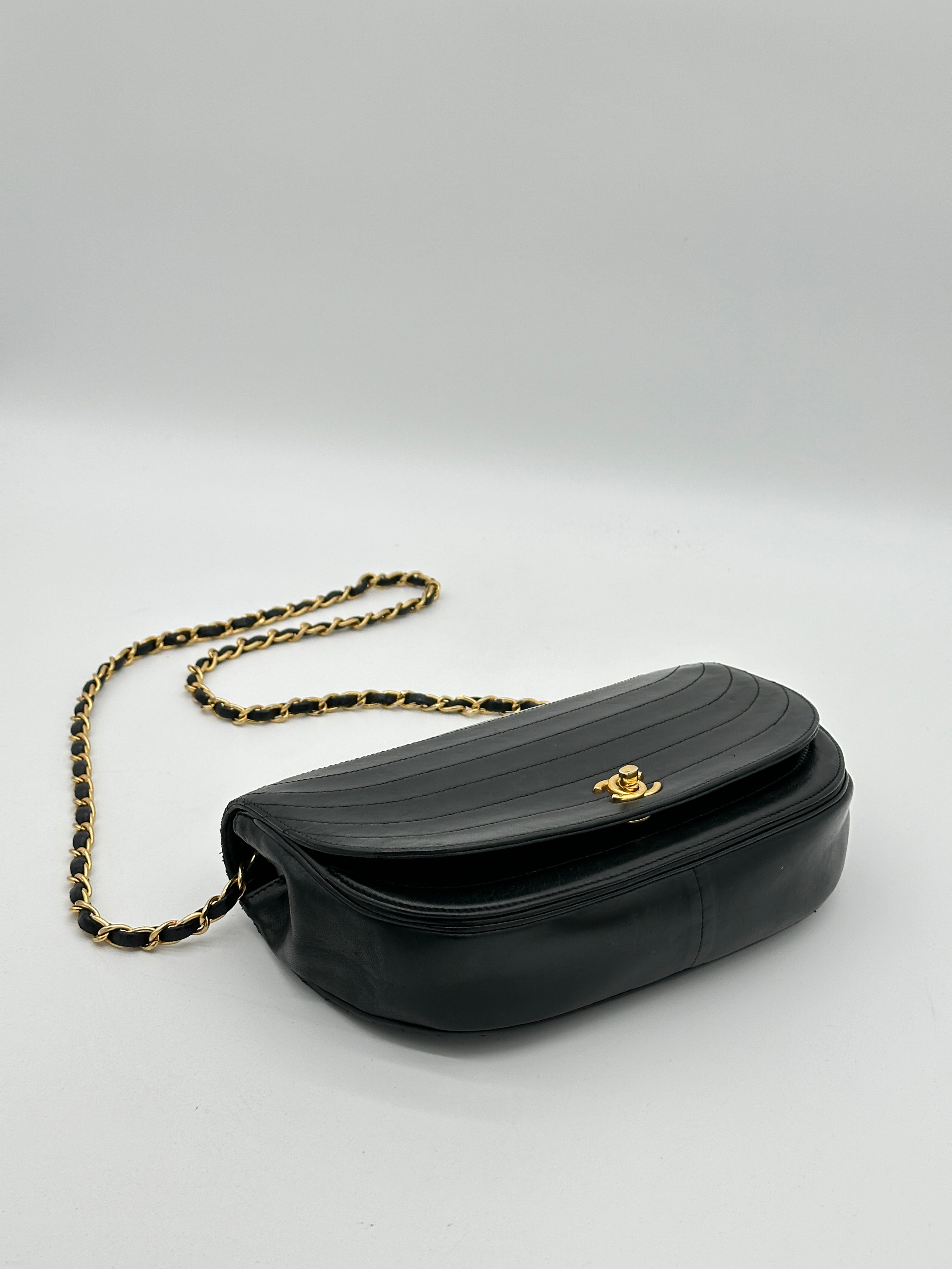 Chanel Half Moon Single Flap