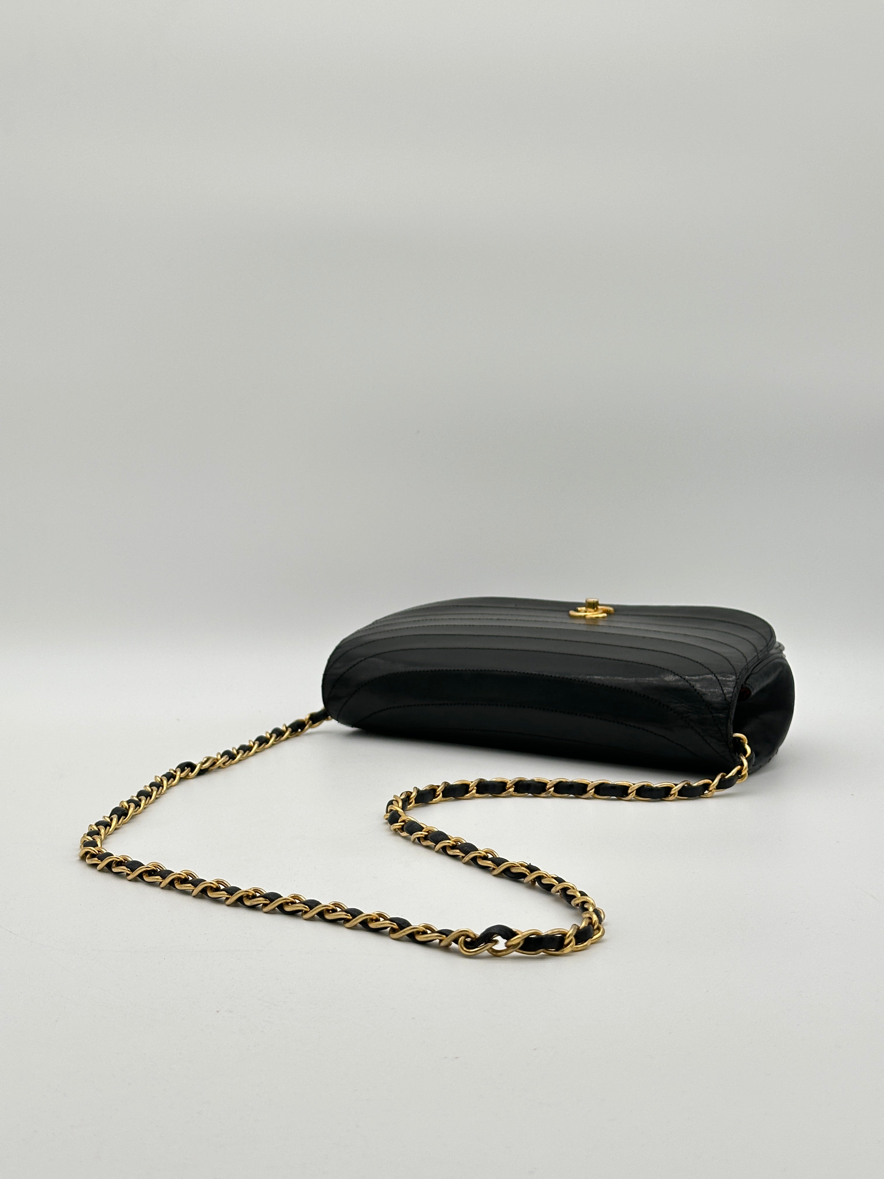 Chanel Half Moon Single Flap