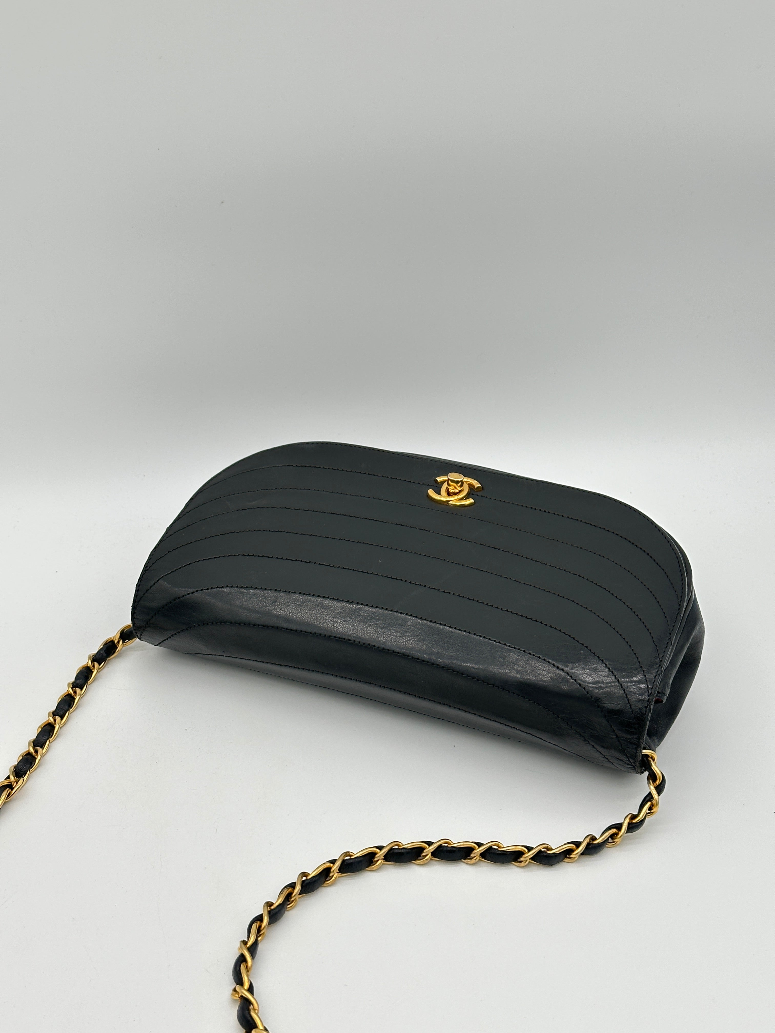 Chanel Half Moon Single Flap