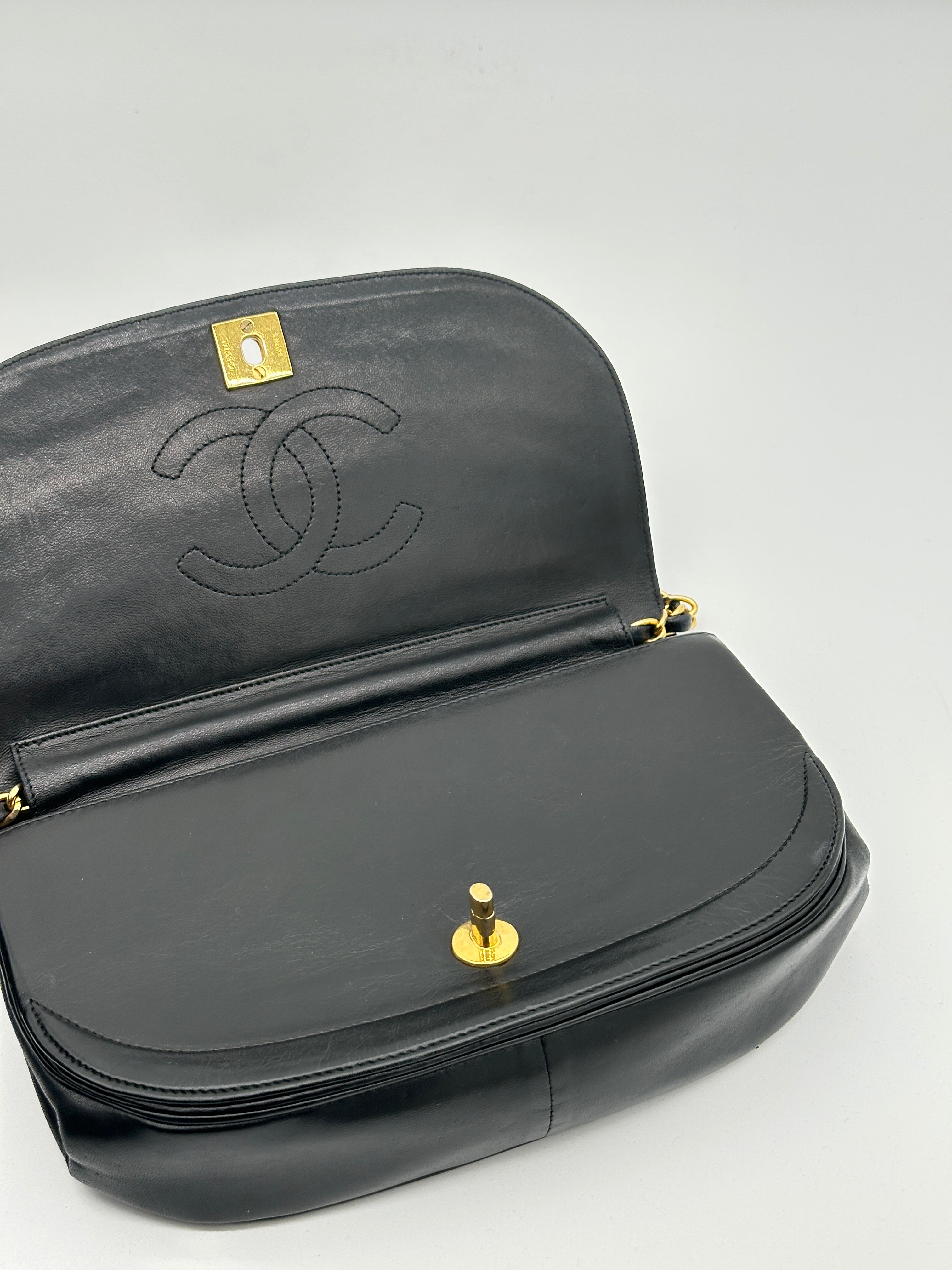 Chanel Half Moon Single Flap
