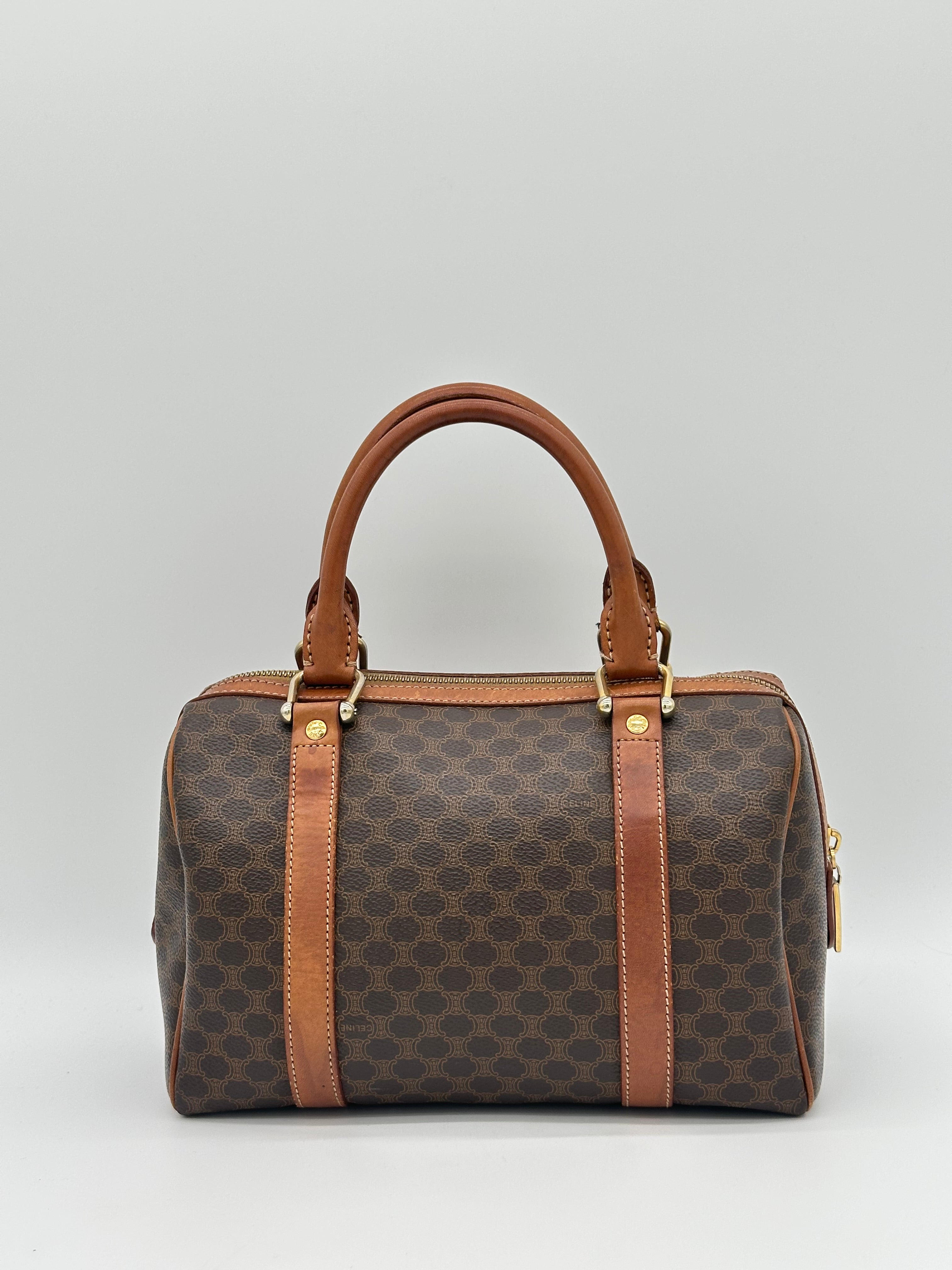 Pre-loved Céline Macadam Boston 25 | Pepper Luxury Vintage