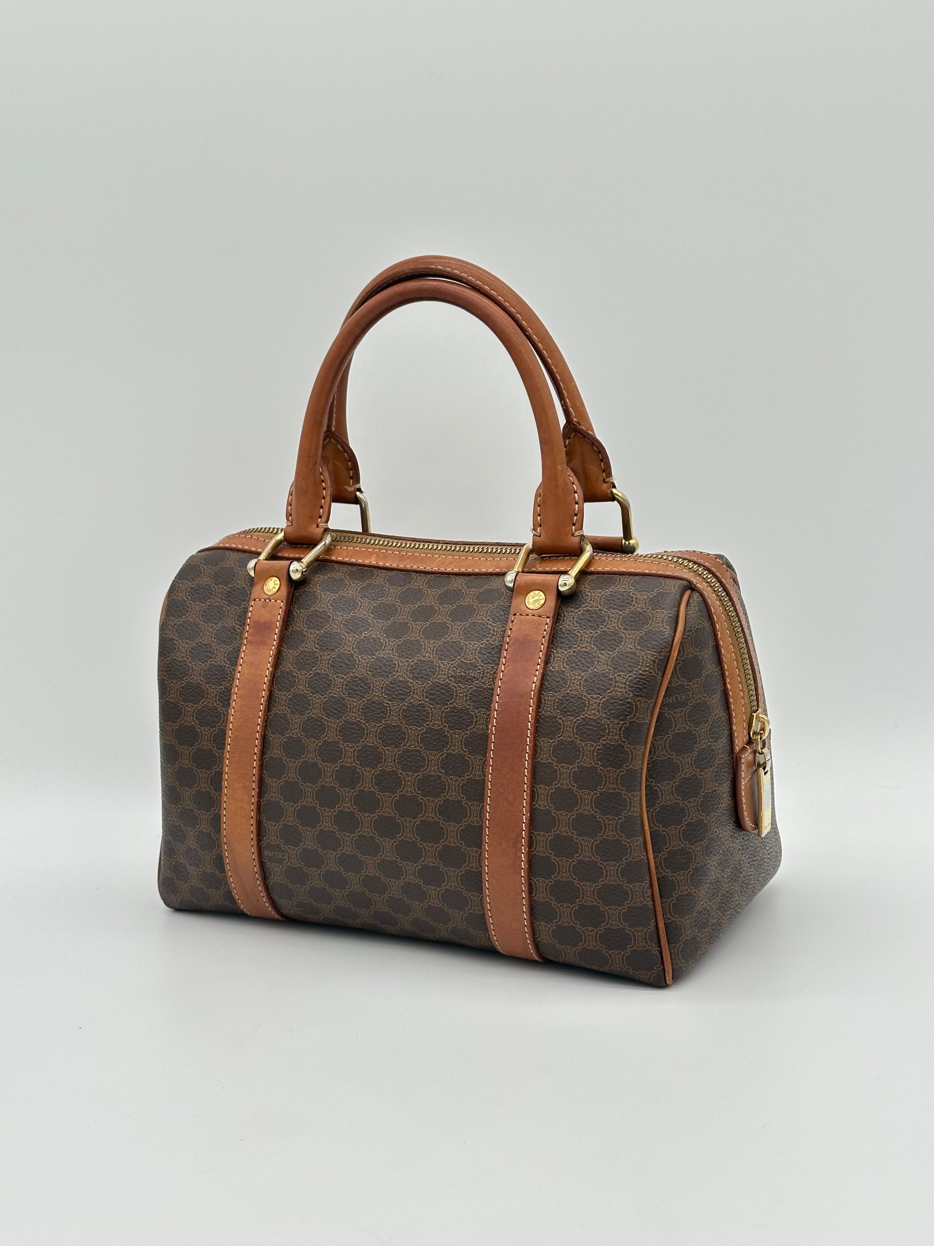 Pre-loved Céline Macadam Boston 25 | Pepper Luxury Vintage