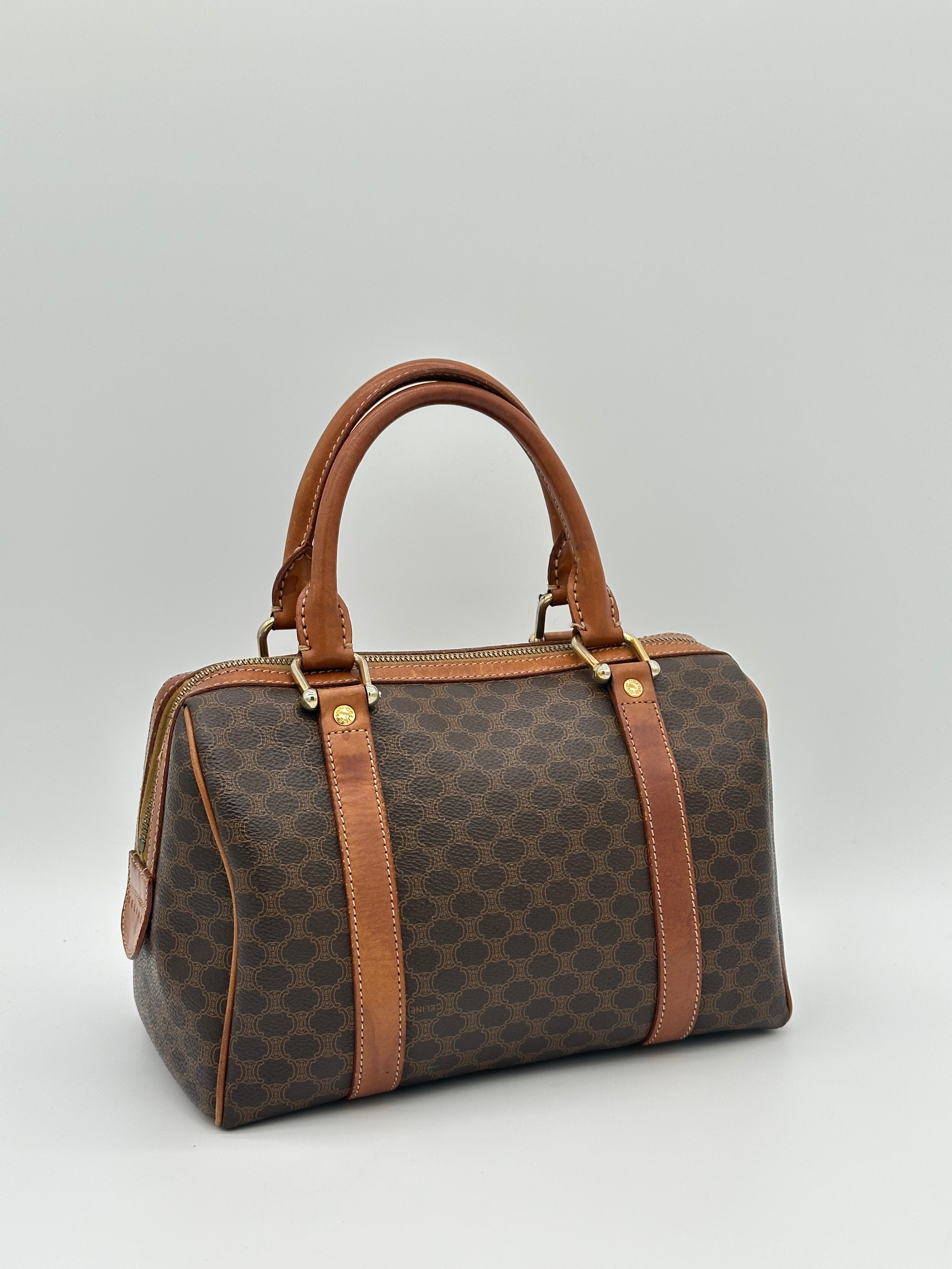 Pre-loved Céline Macadam Boston 25 | Pepper Luxury Vintage