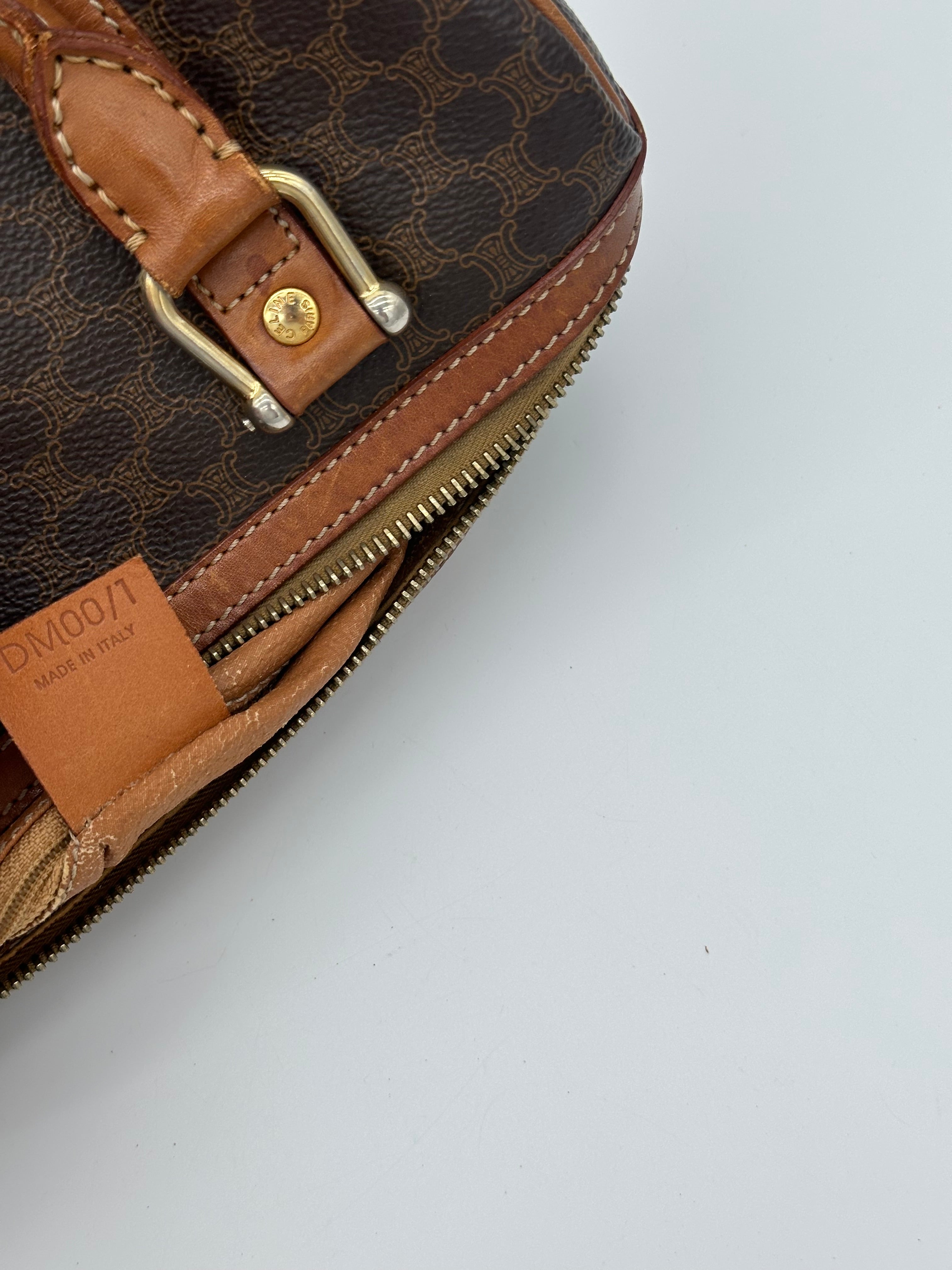 Pre-loved Céline Macadam Boston 25 | Pepper Luxury Vintage