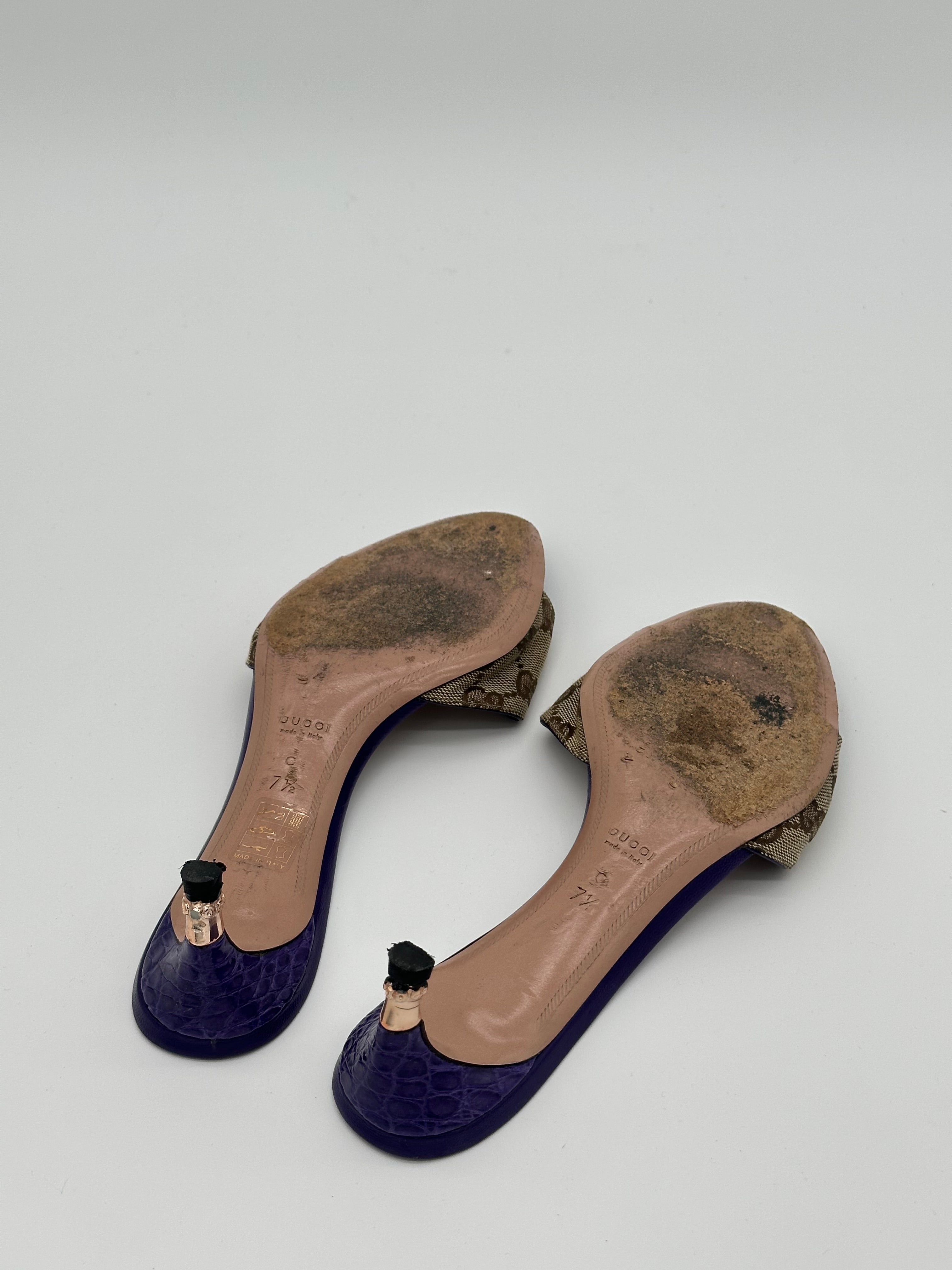 Gucci Bamboo Heels