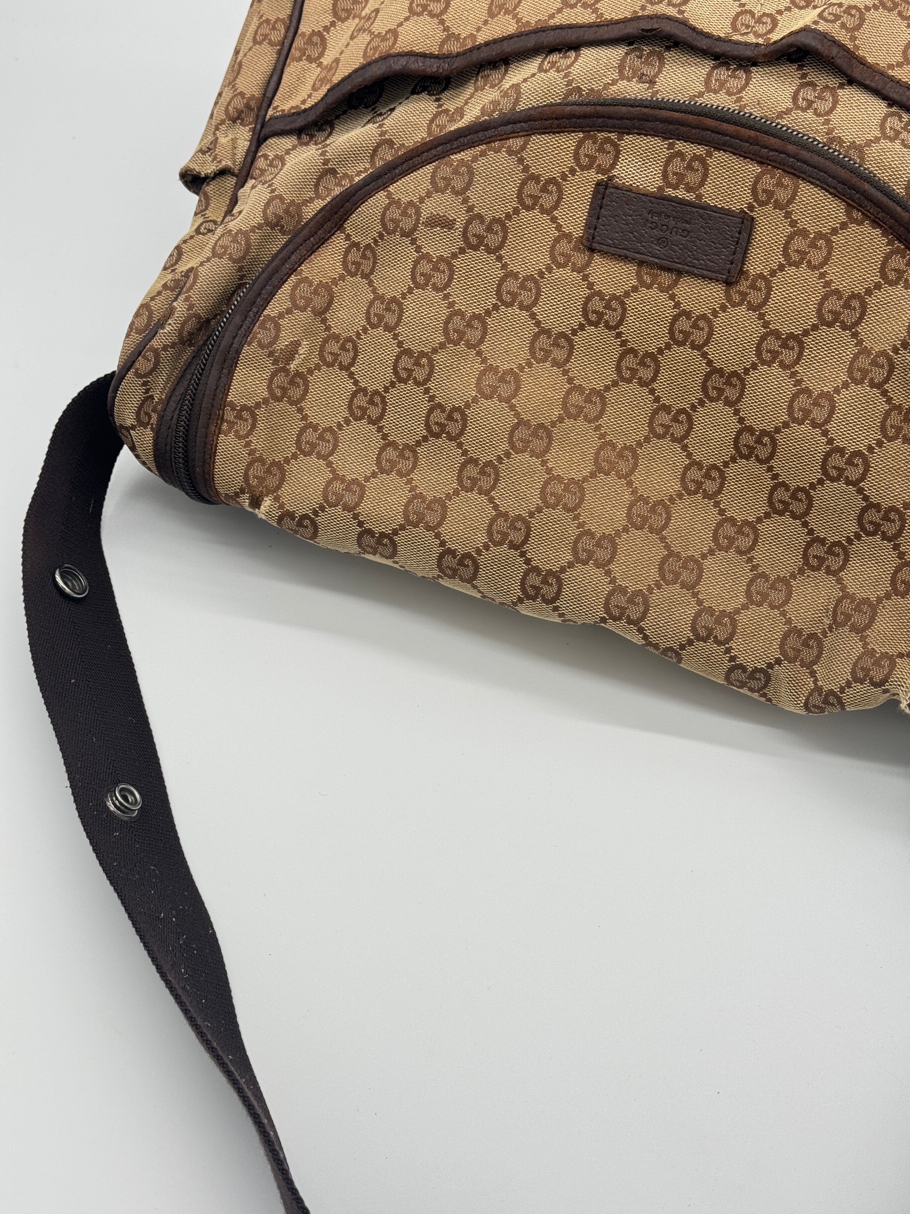 Gucci GG Canvas Diaper Bag