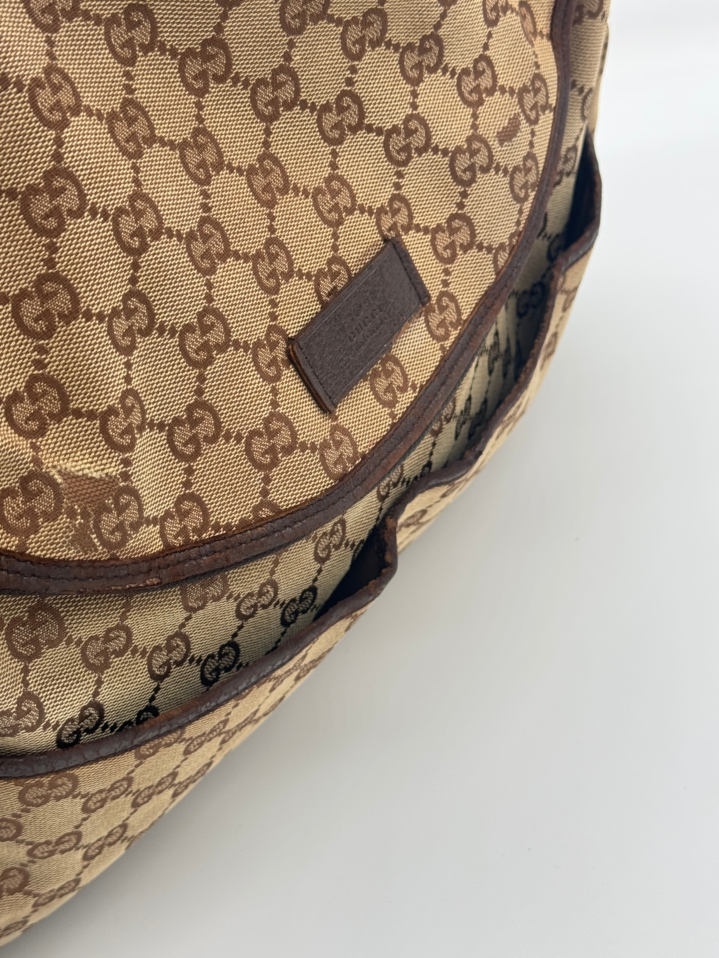 Gucci GG Canvas Diaper Bag